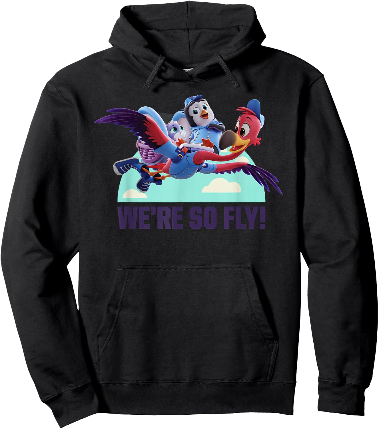 Disney Junior T.O.T.S. We're So Fly Hoodie - Hoodie | Black
