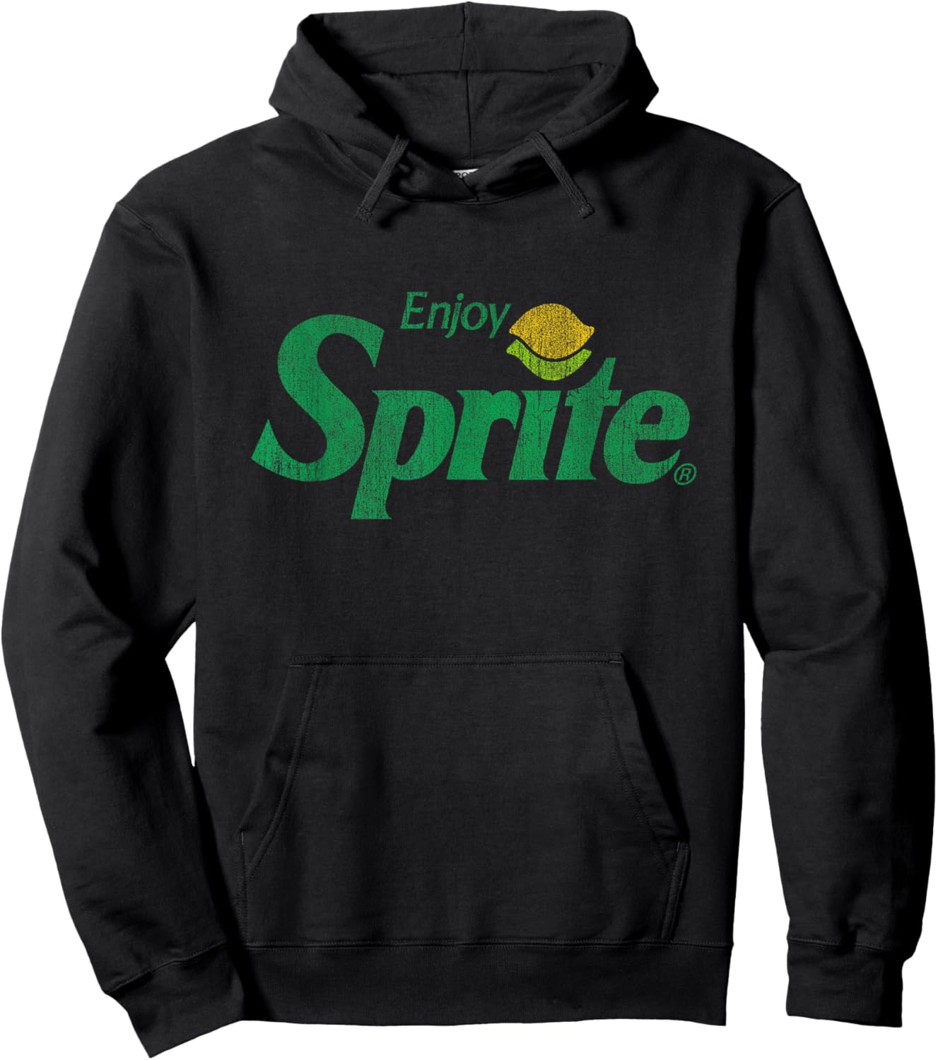 Have fun with the Sprite Distressed Logo , black Hoodie - Hoodie | Black