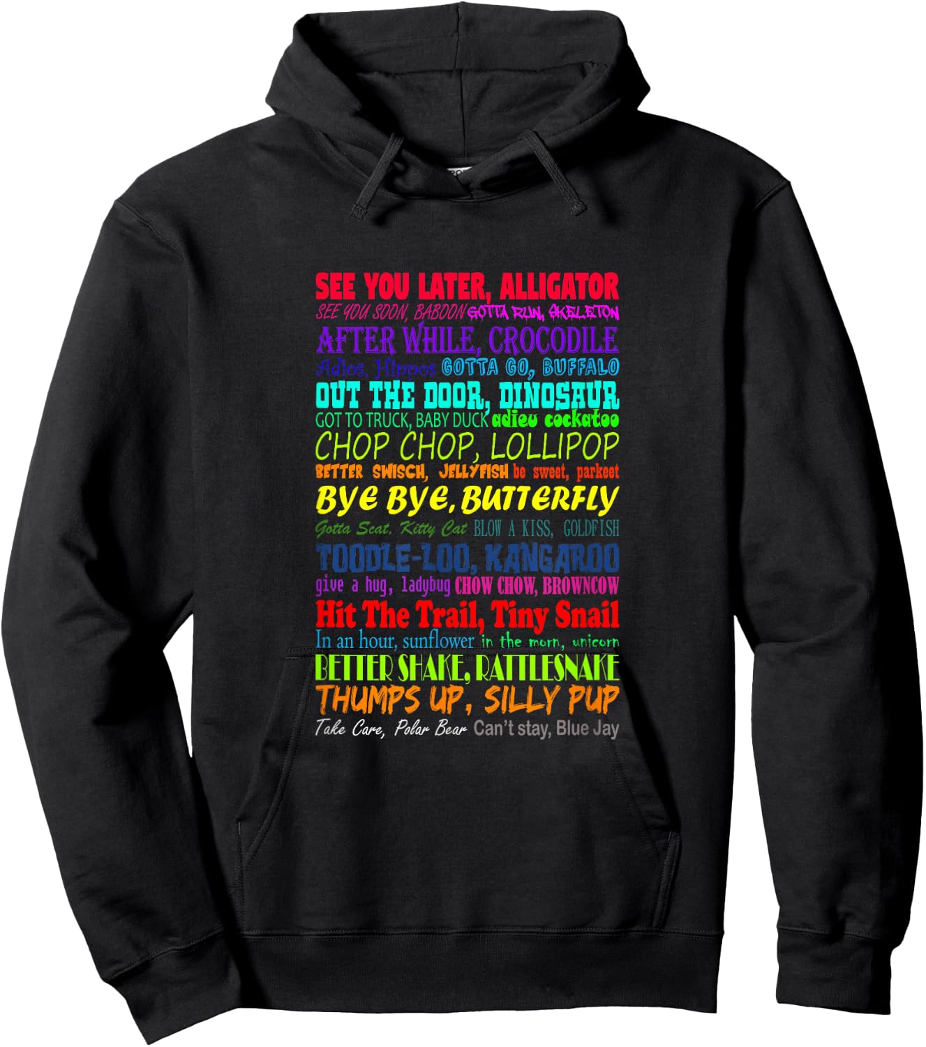See You Later Alligator Hoodie - Hoodie | Black