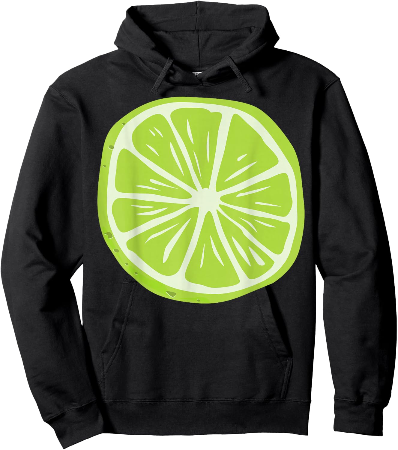 Lime Halloween Costume Fruit Salad Men Women Couples Hoodie - Hoodie | Black