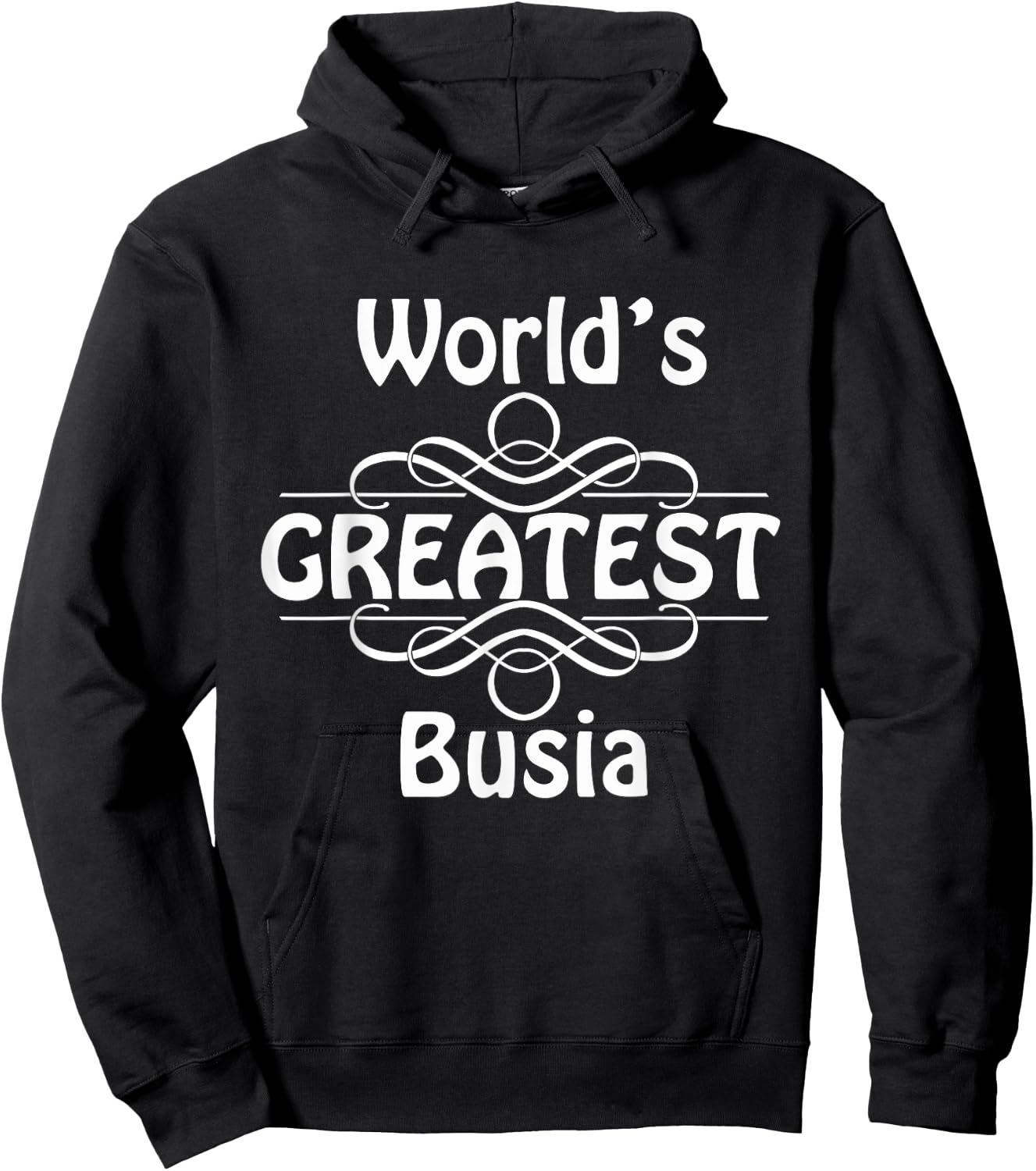 World's Greatest Busia Hoodie - Hoodie | Black