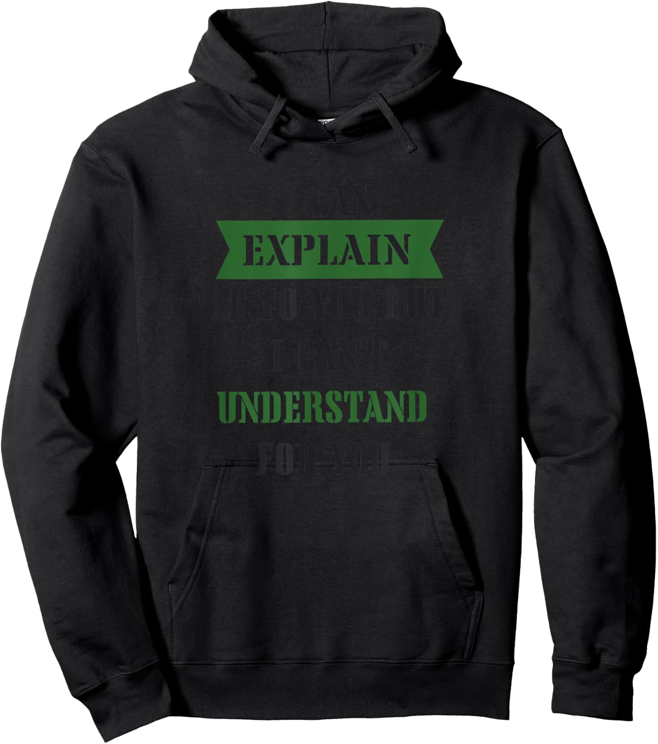 I Can Explain Hoodie - Hoodie | Black