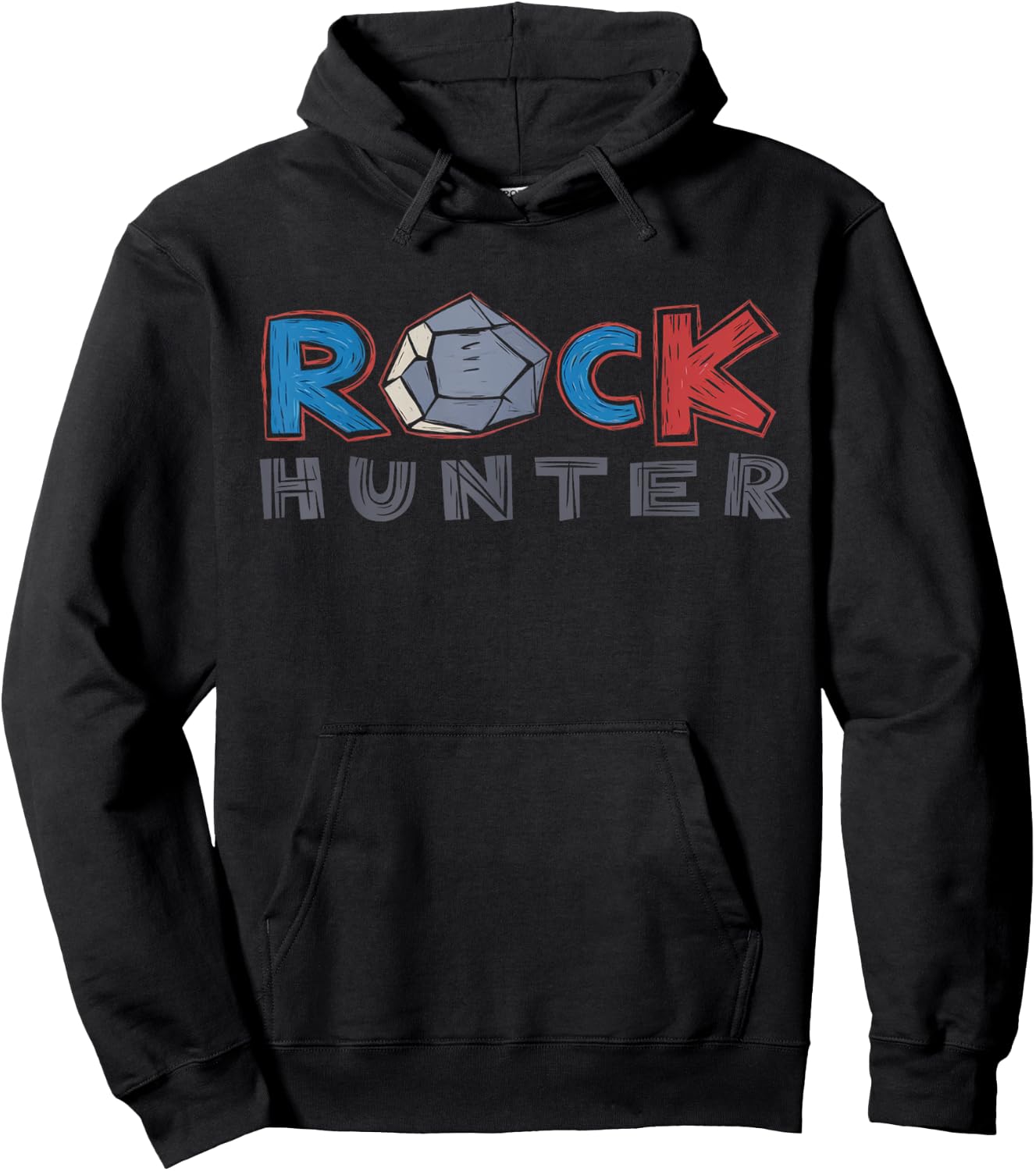 Rock Collecting Geologist Rockhounding Geology Rock Hunter Hoodie - Hoodie | Black