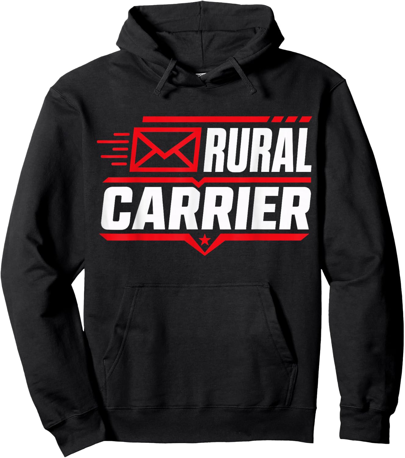 Rural Carrier Postal Worker Mailman Delivery Hoodie - Hoodie | Black