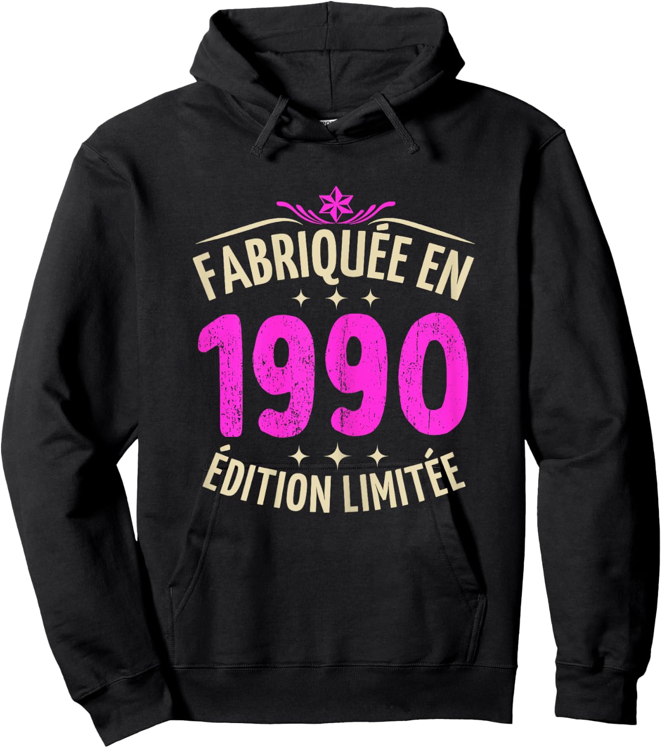 Woman 35 years birthday 35 years woman 1990 gift woman 35 Hoodie - Hoodie | Black