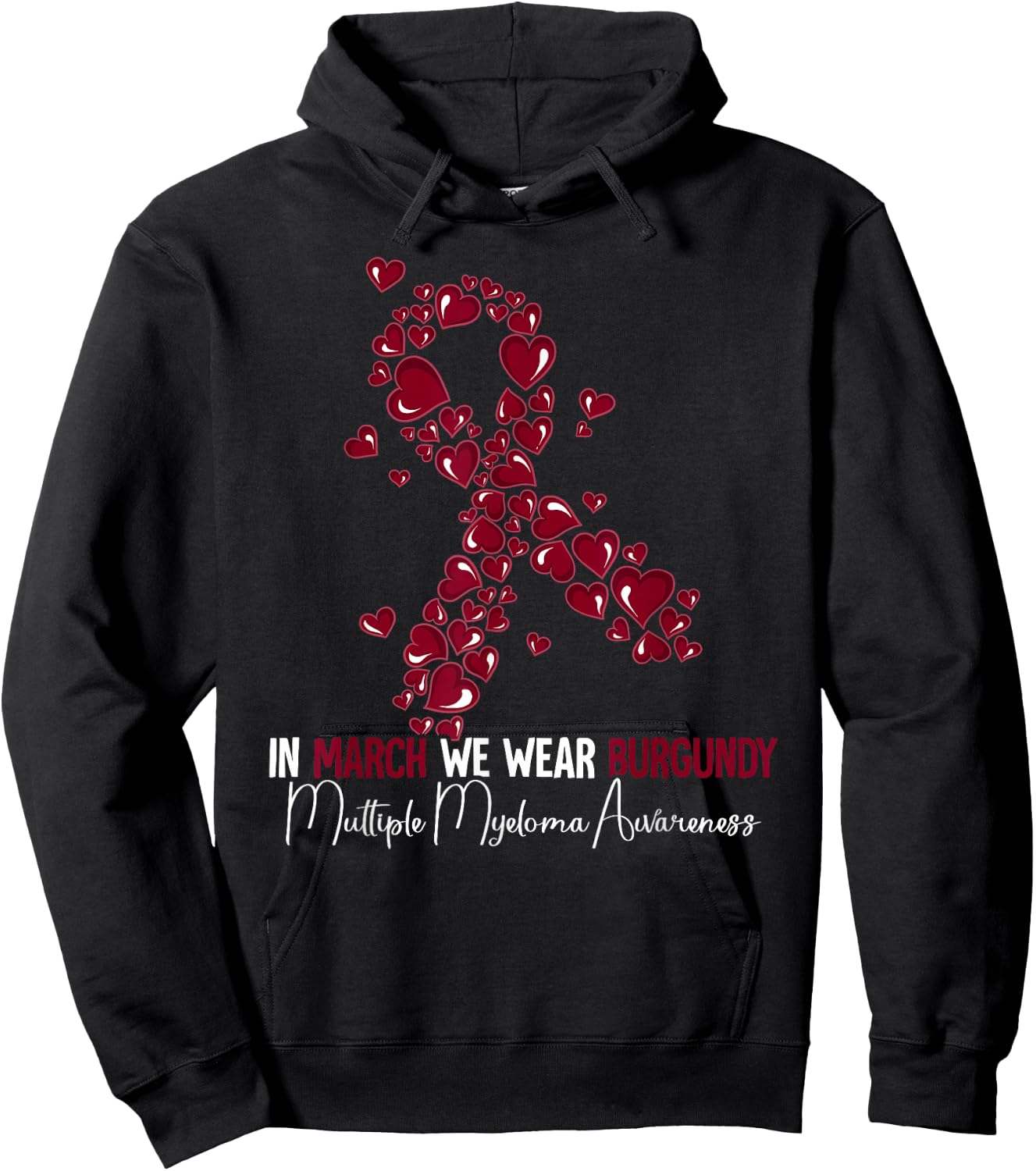 Multiple Myeloma Awareness Hoodie - Hoodie | Black