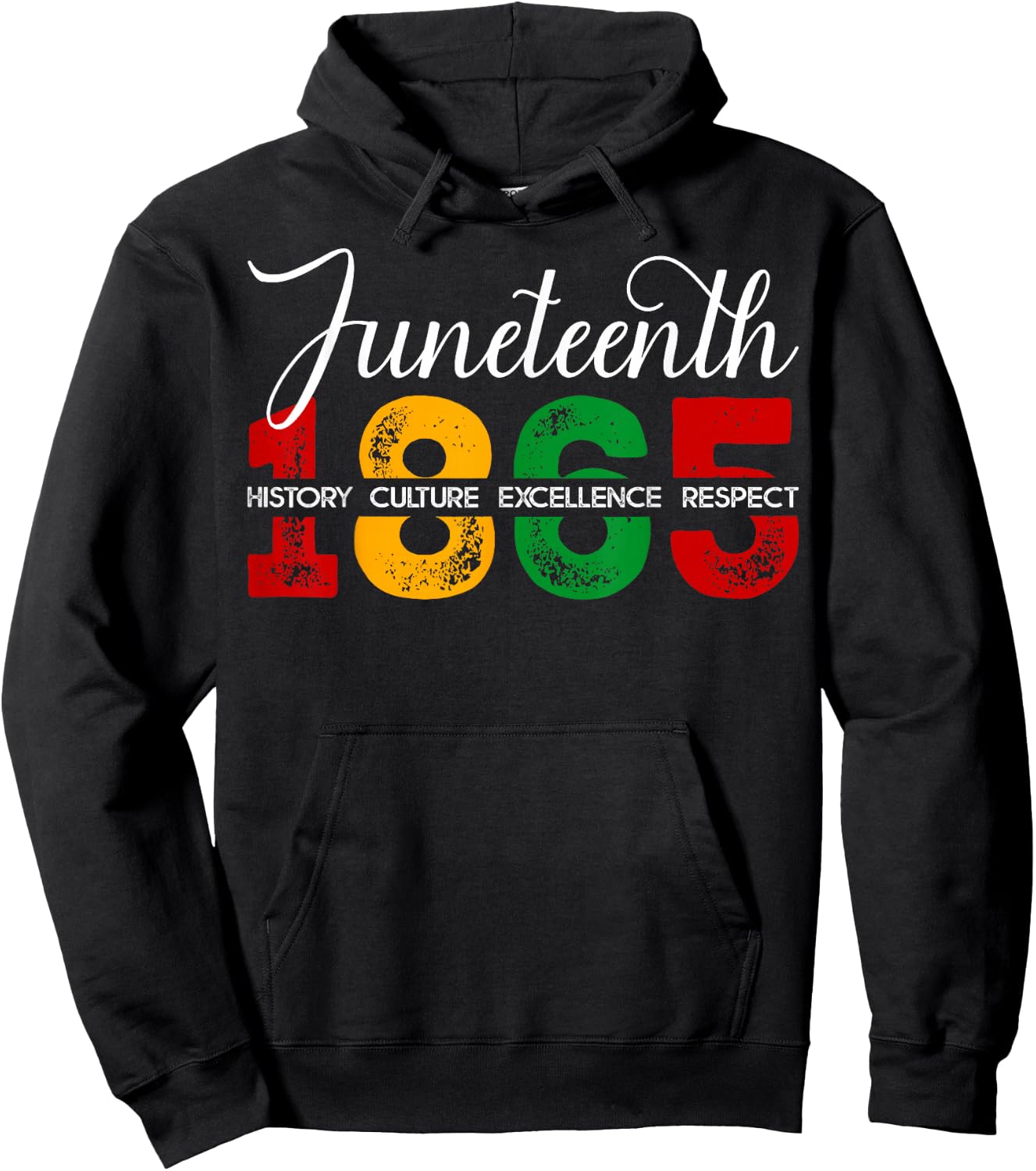 Juneteenth 1865 Independence Day Black History Afro Women Hoodie - Hoodie | Black