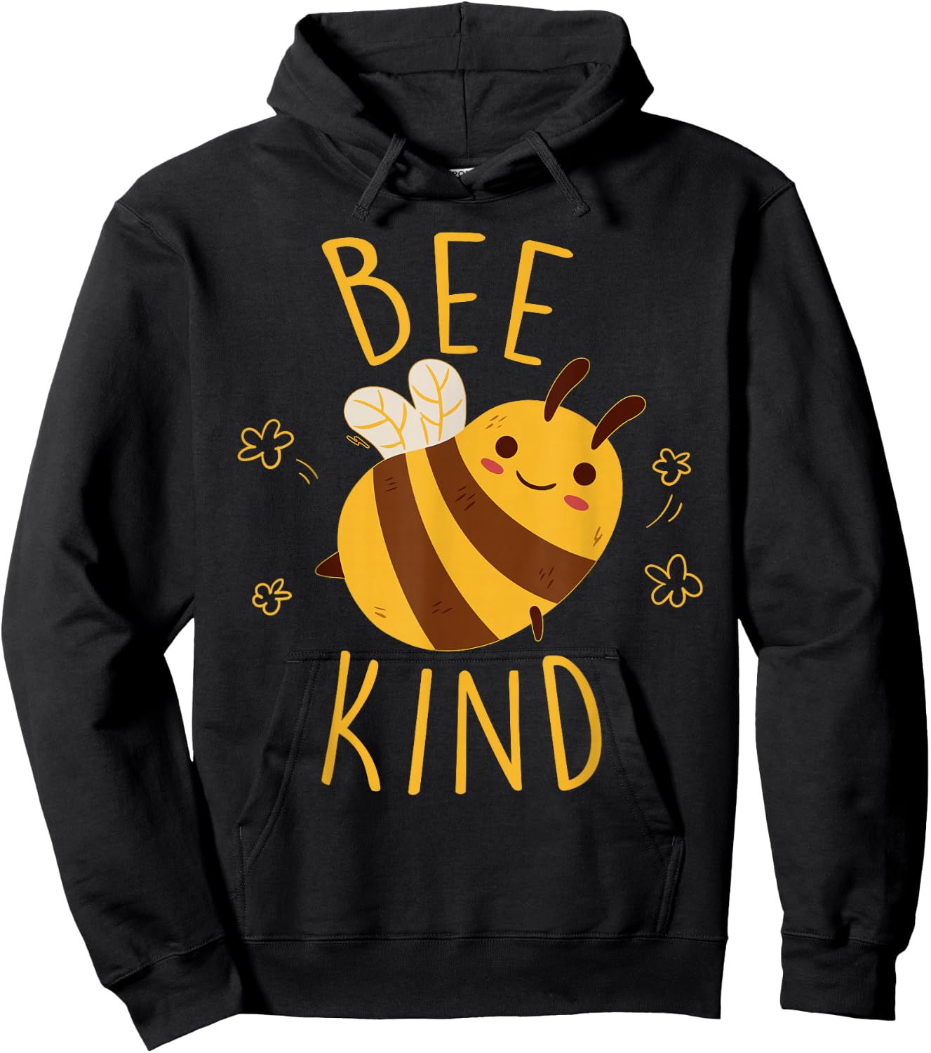 Cute Kids Women Bee Kind Kindness Hoodie - Hoodie | Black