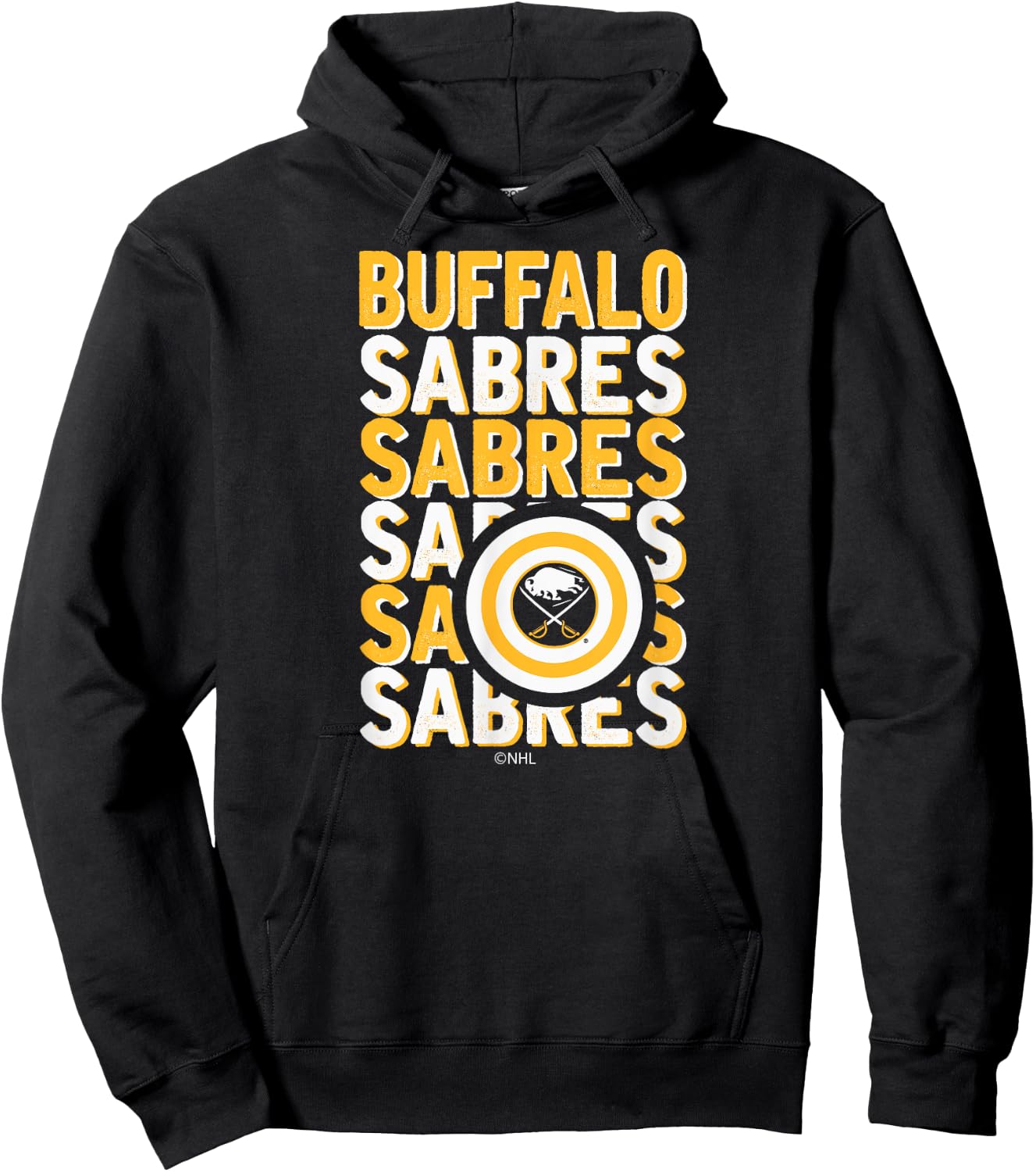 Buffalo Sabres Repeat Royal Officially Licensed Hoodie - Hoodie | Black