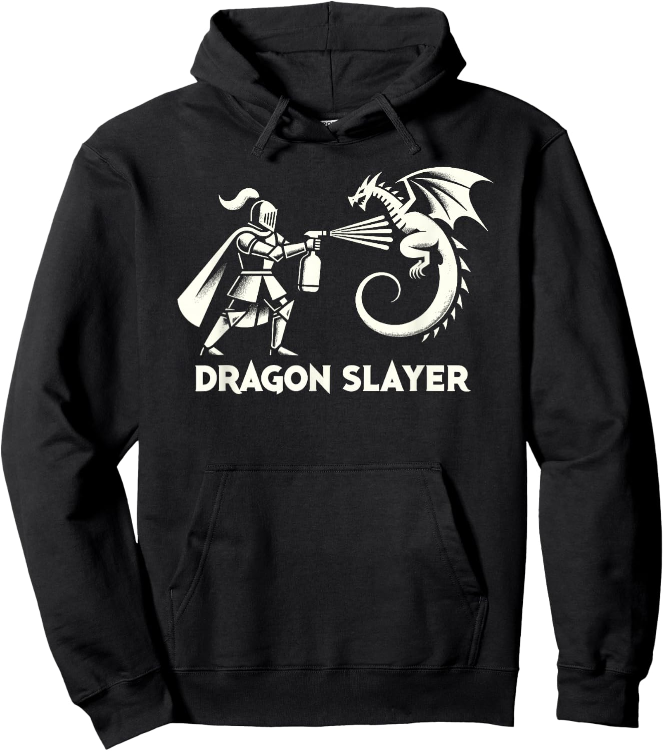 Dragon Slayer Knight Ren Faire LARP, Renaissance Festival Hoodie - Hoodie | Black