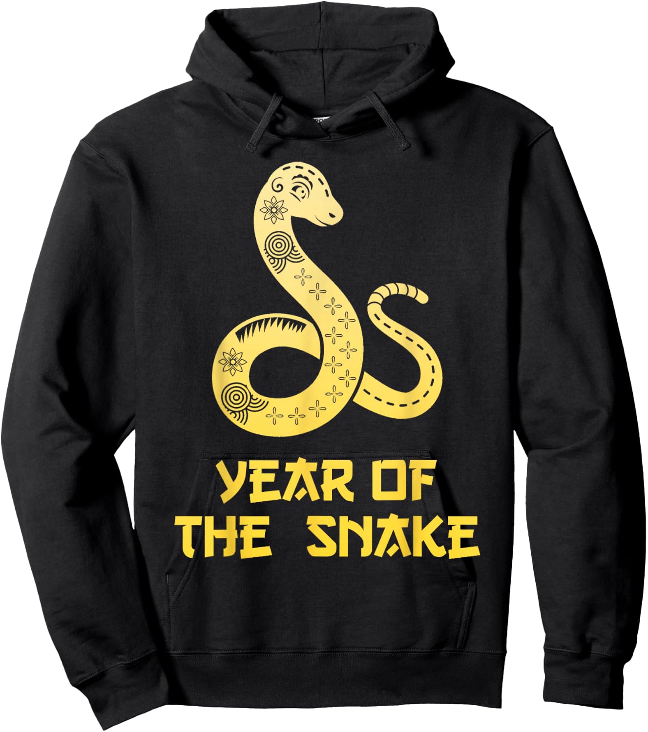 Chinese New Year 2025 Snake Red Chinese Year Women Men Hoodie - Hoodie | Black