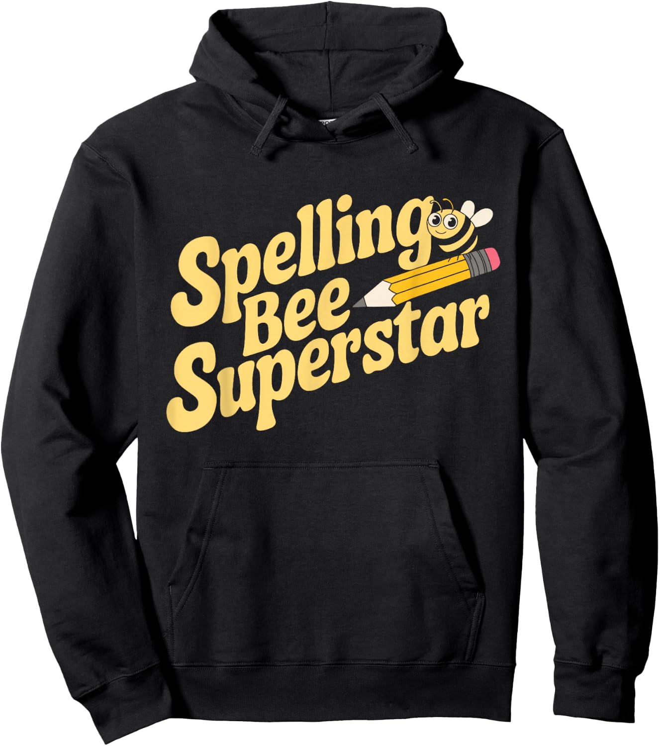 Spelling Bee Humour Spelling Champion Word Nerd Spelling Hoodie - Hoodie | Black