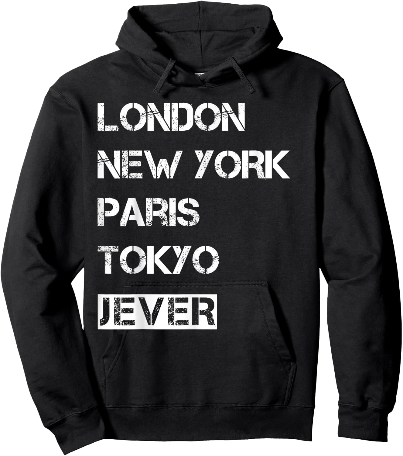 Meine Heimat Jever! Geburtsort & Heimatliebe Jever Hoodie - Hoodie | Black