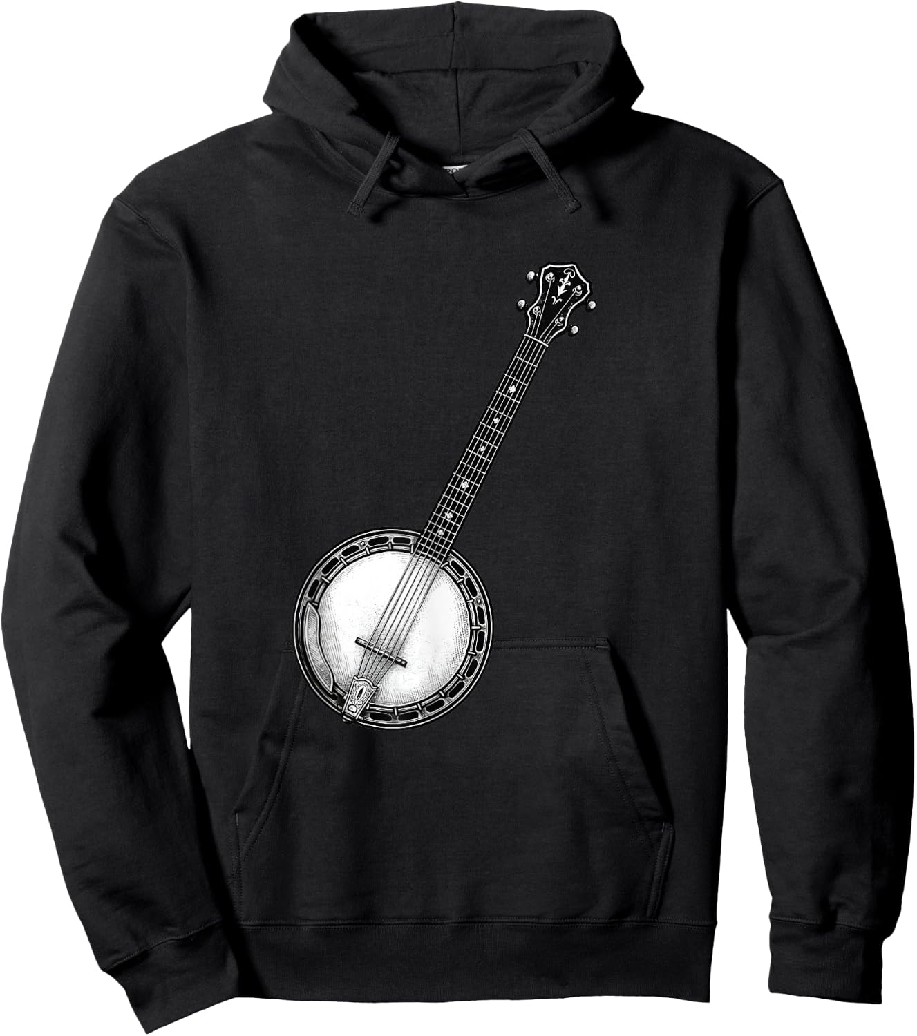 Banjo Shirt Motiv für Banjo Pieler Hoodie - Hoodie | Black