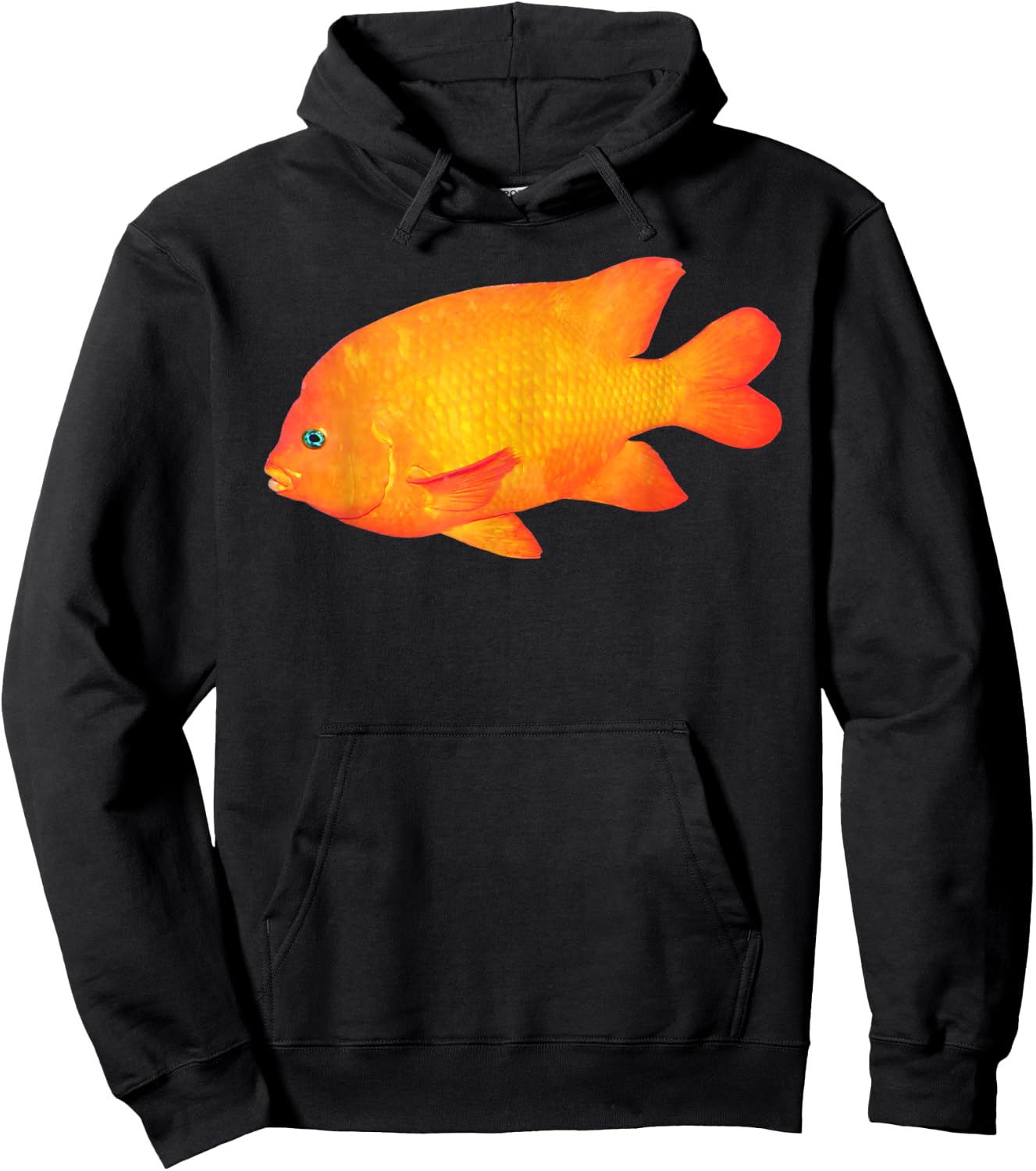 Garibaldi Fish Shirt State Fish of California Hoodie - Hoodie | Black