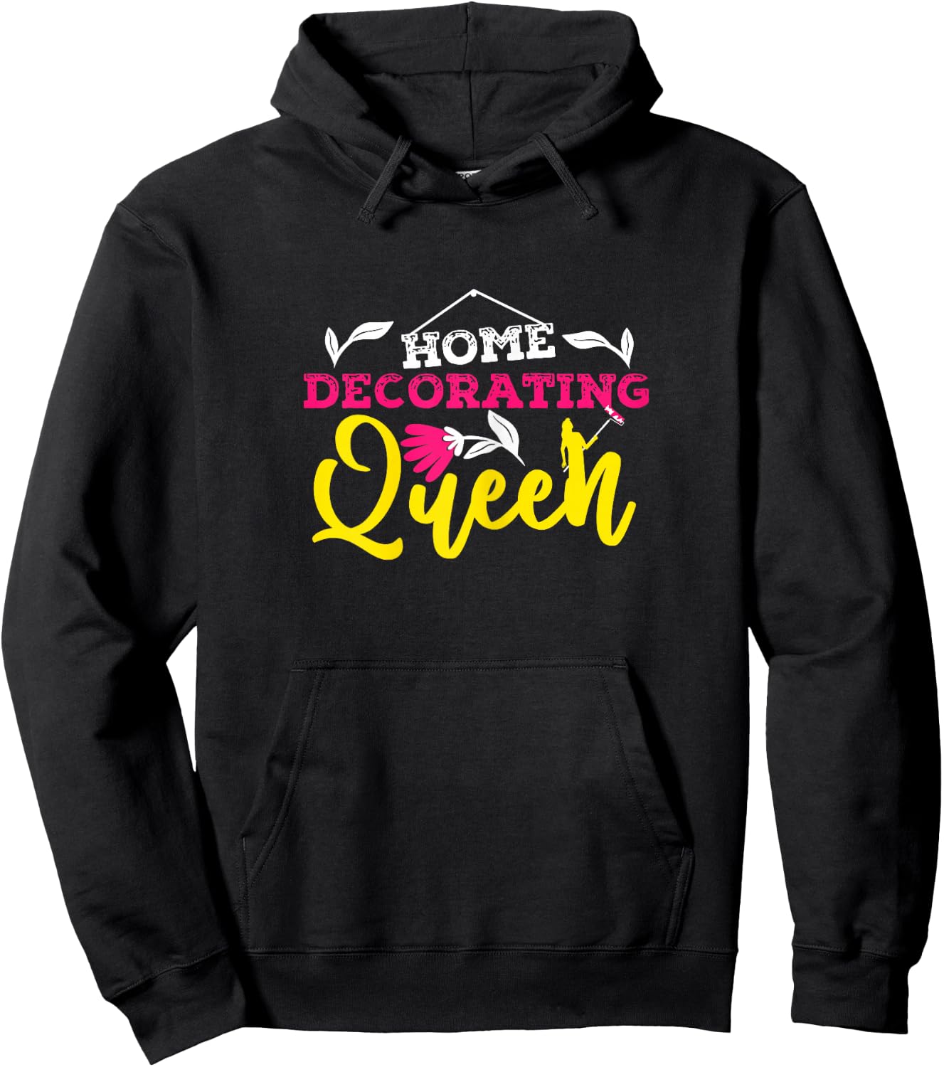Home Decorating Queen Interior Designer Decorator Creative Hoodie - Hoodie | Black
