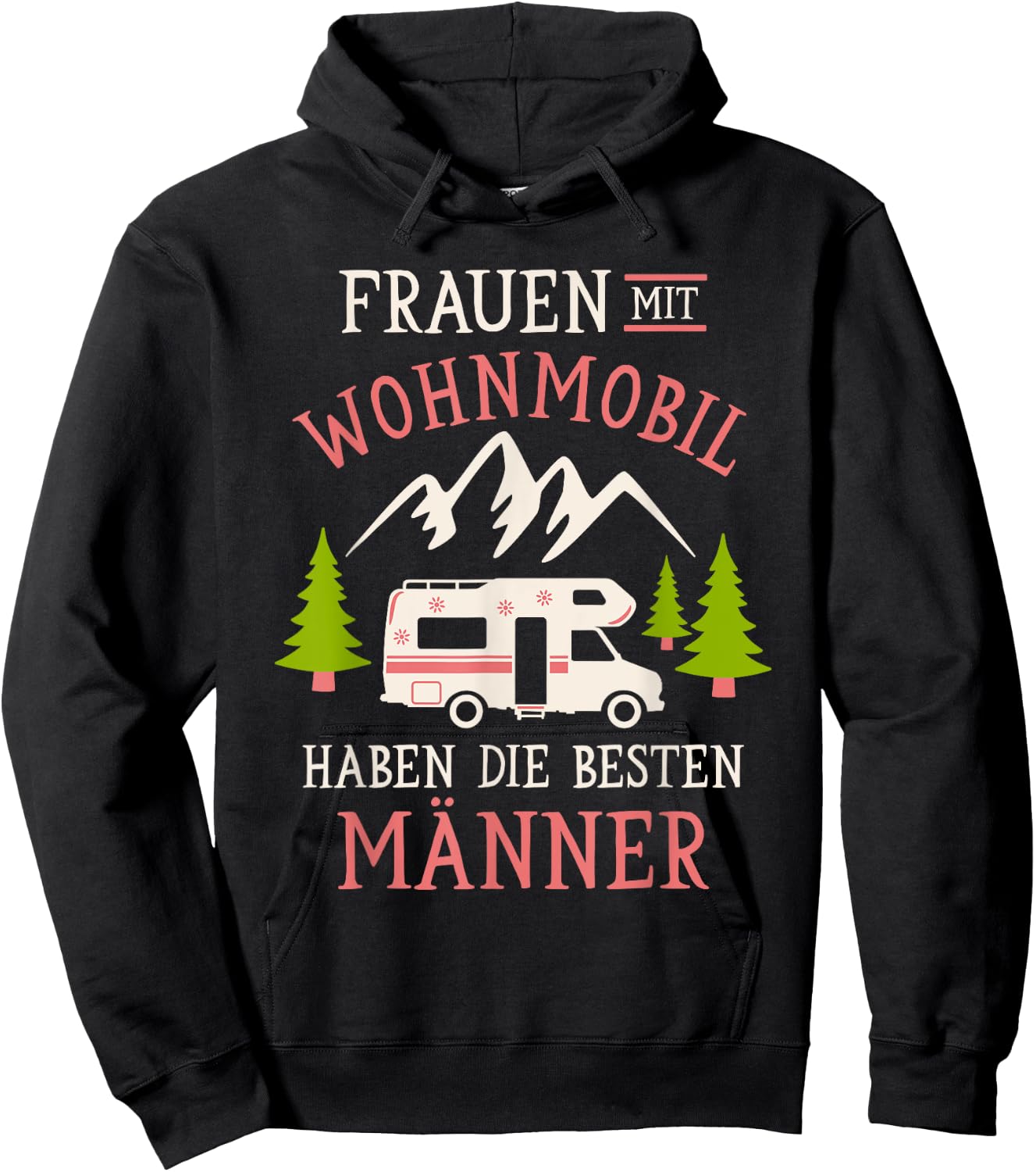Camping Frauen mit Wohnmobil haben die Besten Männer Camper Hoodie - Hoodie | Black