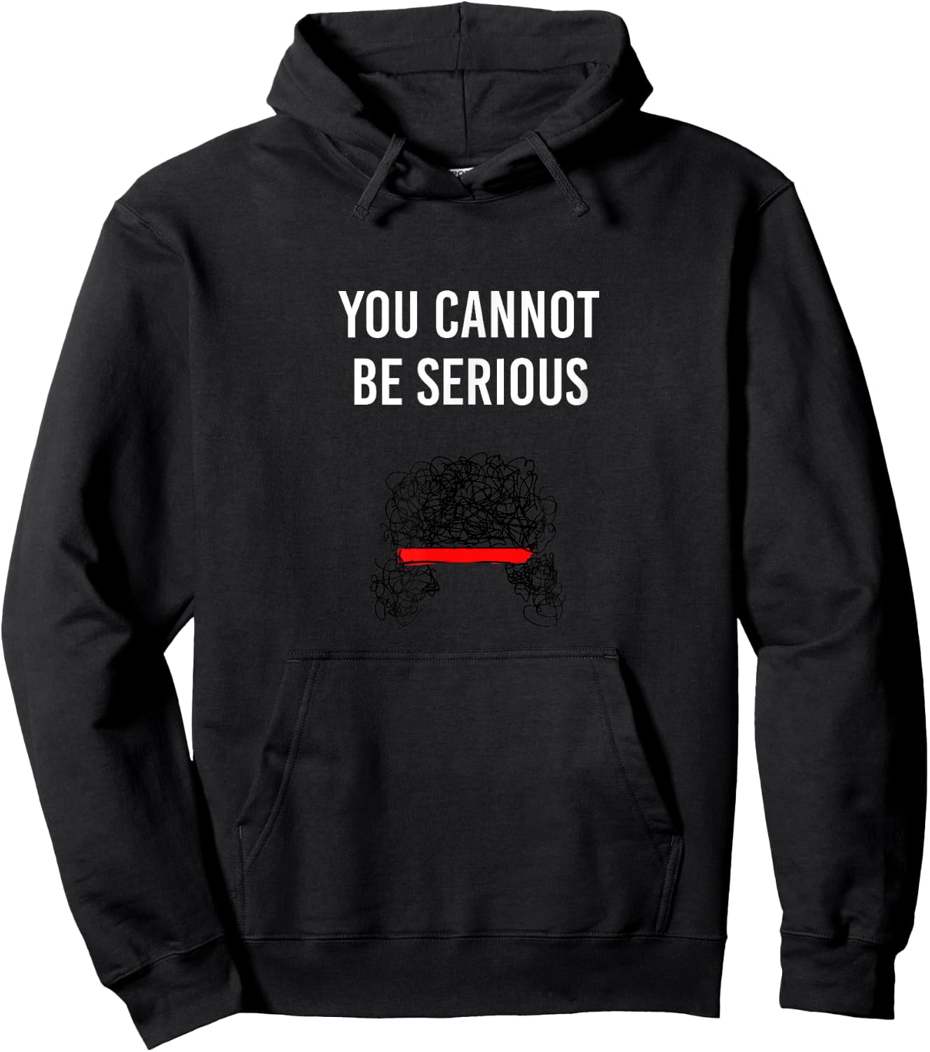 You Cannot Be Serious John McEnroe Funny Tennis SW1 Hoodie - Hoodie | Black