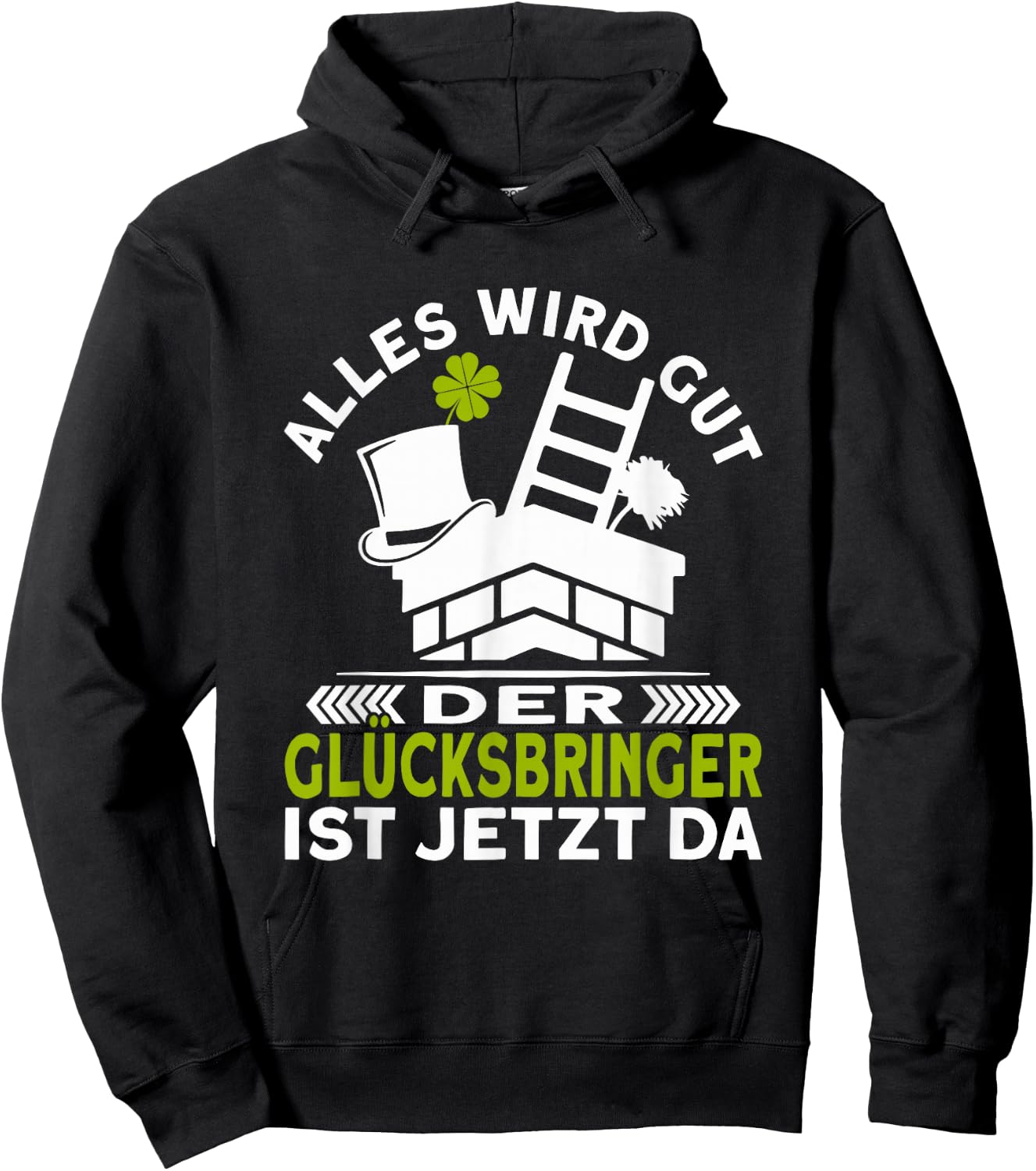 Chimney Sweeper with Chimney Sweep, black Hoodie - Hoodie | Black