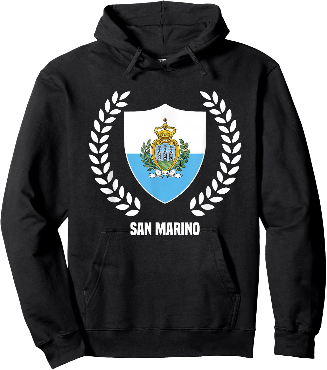 San Marino Hoodie - Hoodie | Black