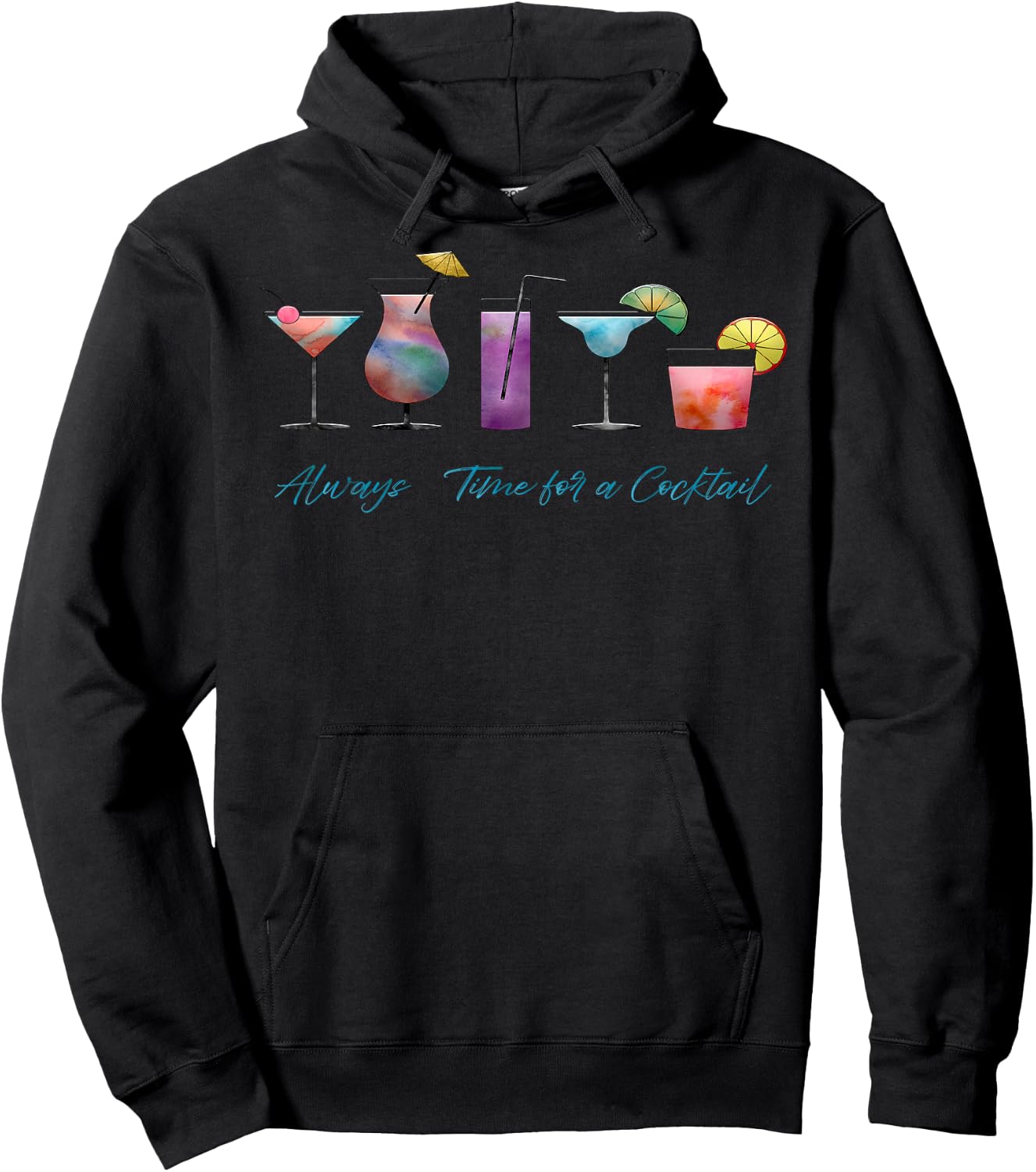 Lustiges Cocktail Cocktailfest Geschenk - Cocktail Hoodie - Hoodie | Black