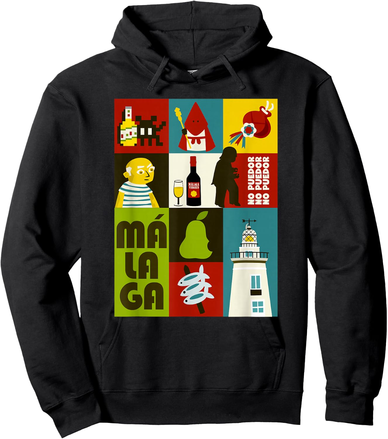 Souvenir Malaga Hoodie - Hoodie | Black