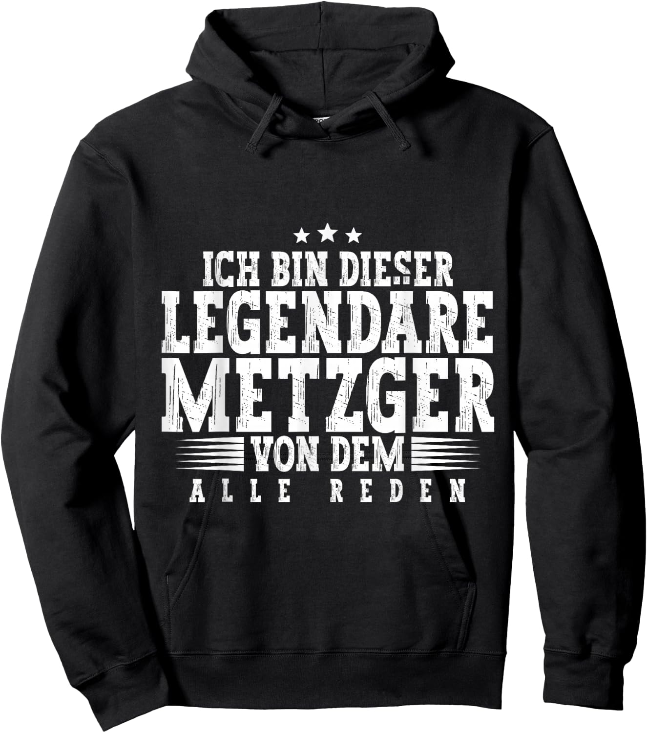 Fleischer Metzger Hoodie - Hoodie | Black