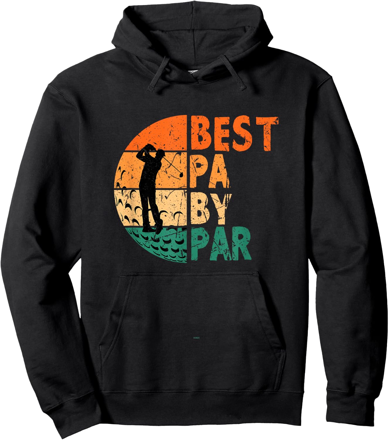 Best Pa By Par Golfing Funny Golf Golfer Hoodie - Hoodie | Black