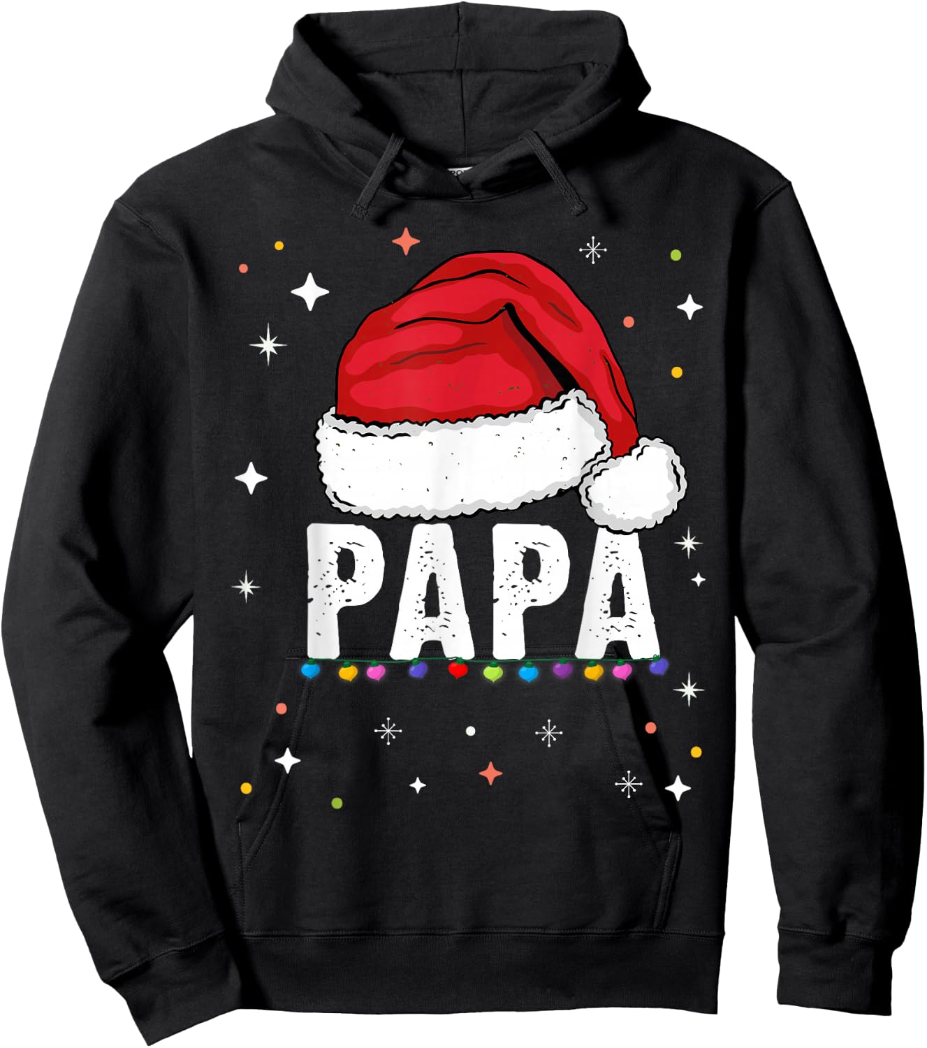 Dad T Shirt Family Matching Christmas Gift Father Christmas Gift , Black, S Hoodie - Hoodie | Black