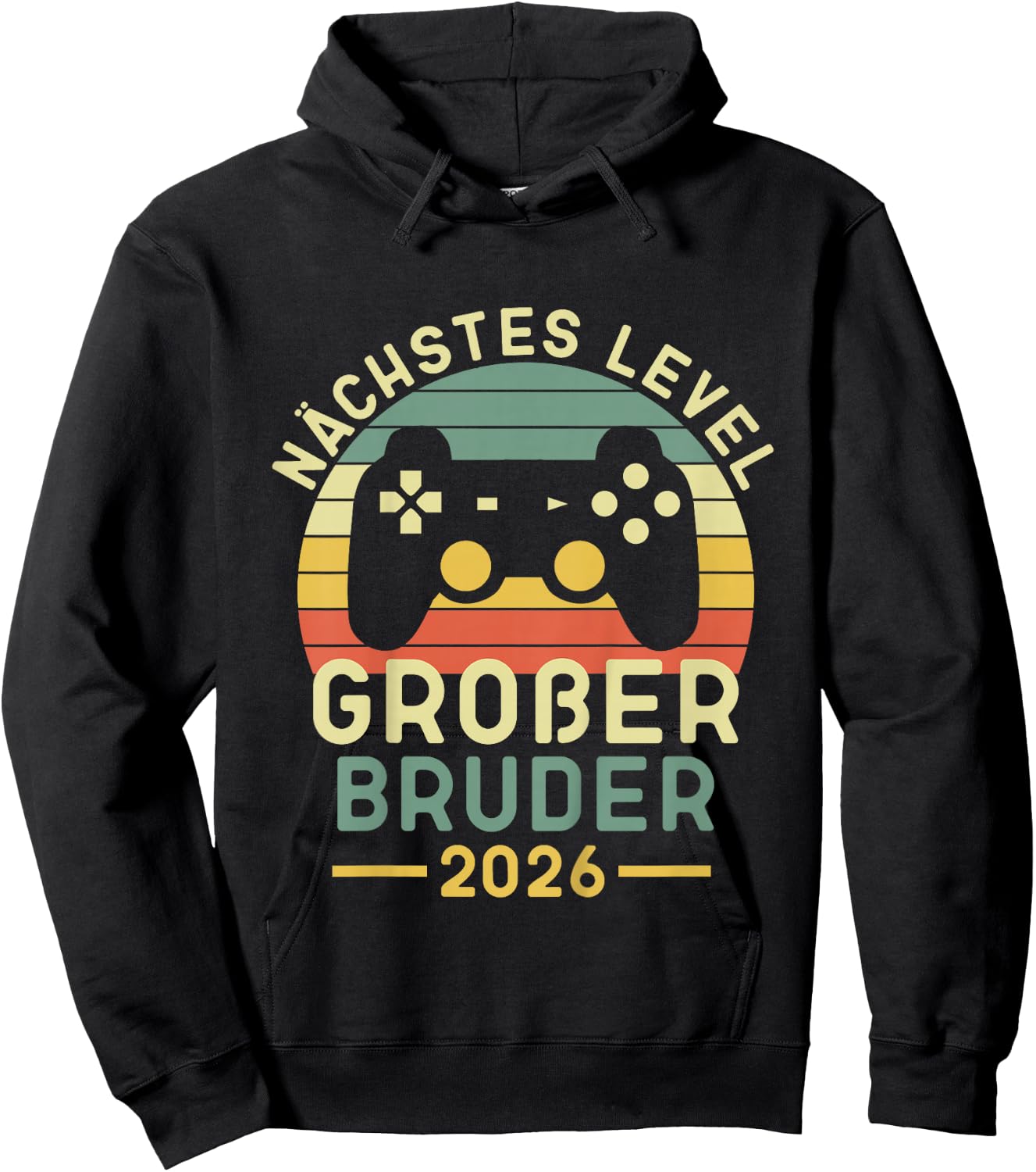 Children's Next Level Big Brother 2026, Big Brother 2026 , black Hoodie - Hoodie | Black