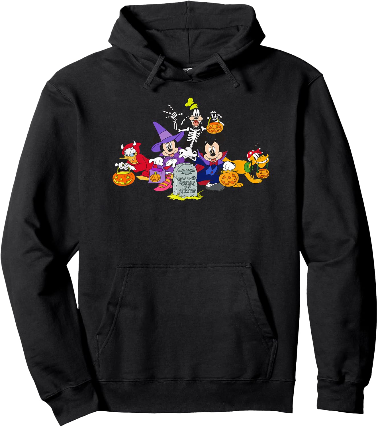 Disney Mickey and Friends Halloween Group Costume Trick! Hoodie - Hoodie | Black