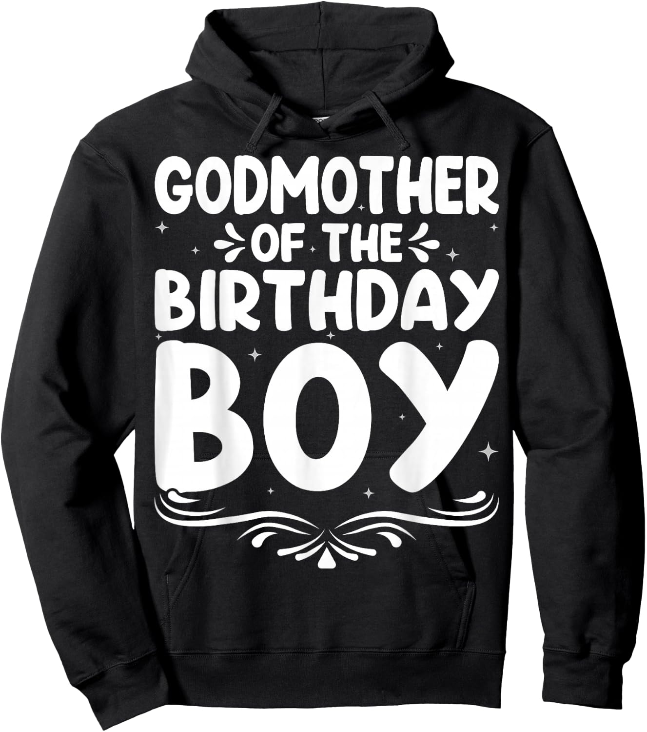 Godmother of The Birthday Boy Hoodie - Hoodie | Black