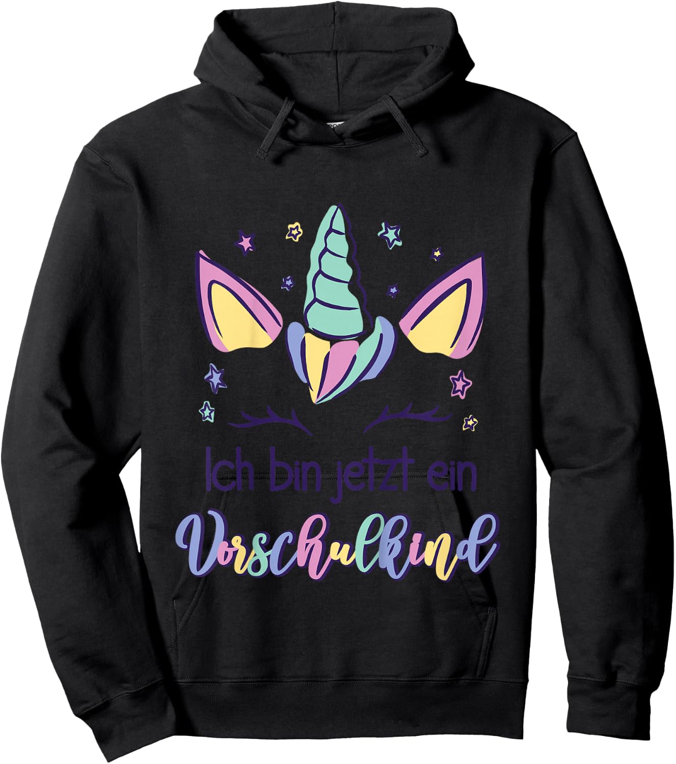 Ich Bin Jetzt EIN Vorschulkind Vorschule 2026 Hoodie - Hoodie | Black