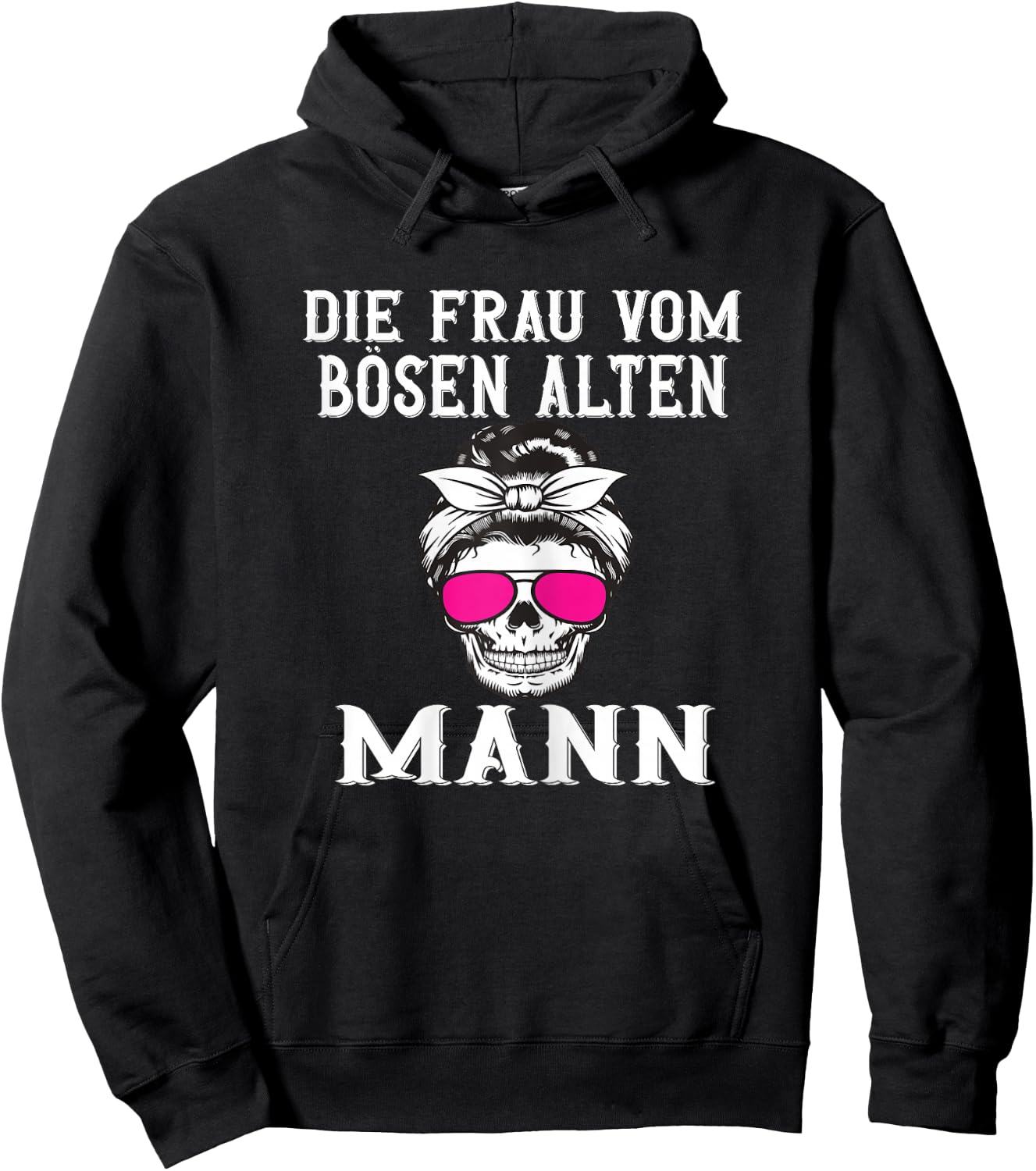 Woman from Evil Old Man Evil Old Woman Halloween Party , black Hoodie - Hoodie | Black
