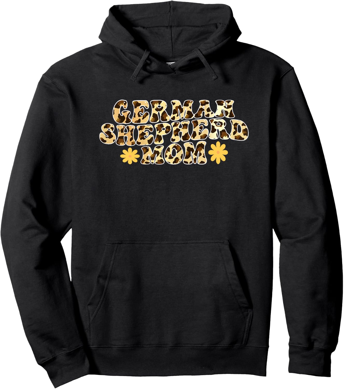 German Shepherd Mom German Shepherd Hoodie - Hoodie | Black