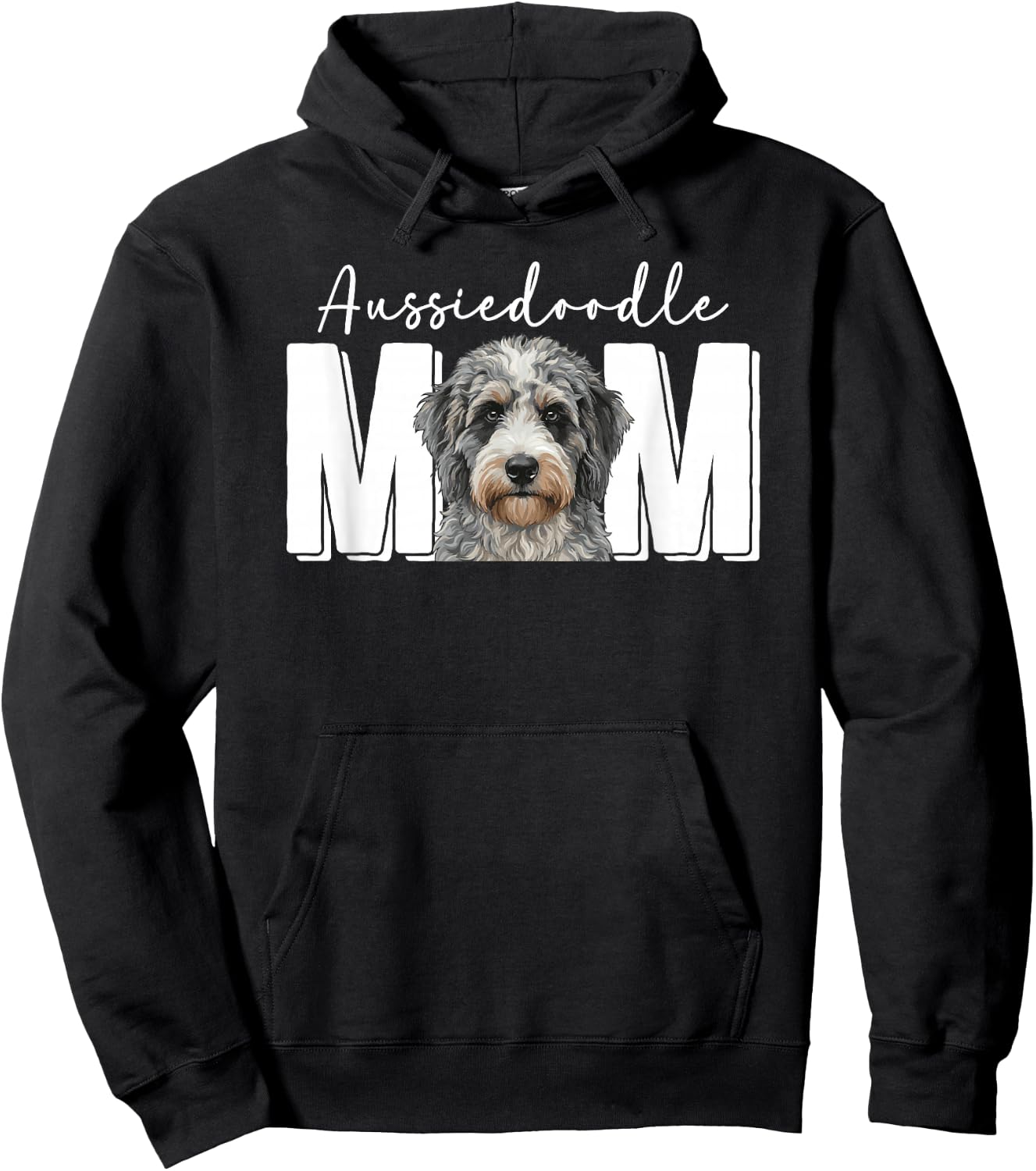 Aussiedoodle Mom Aussiedoodle Owner Aussiedoodle Lover Hoodie - Hoodie | Black