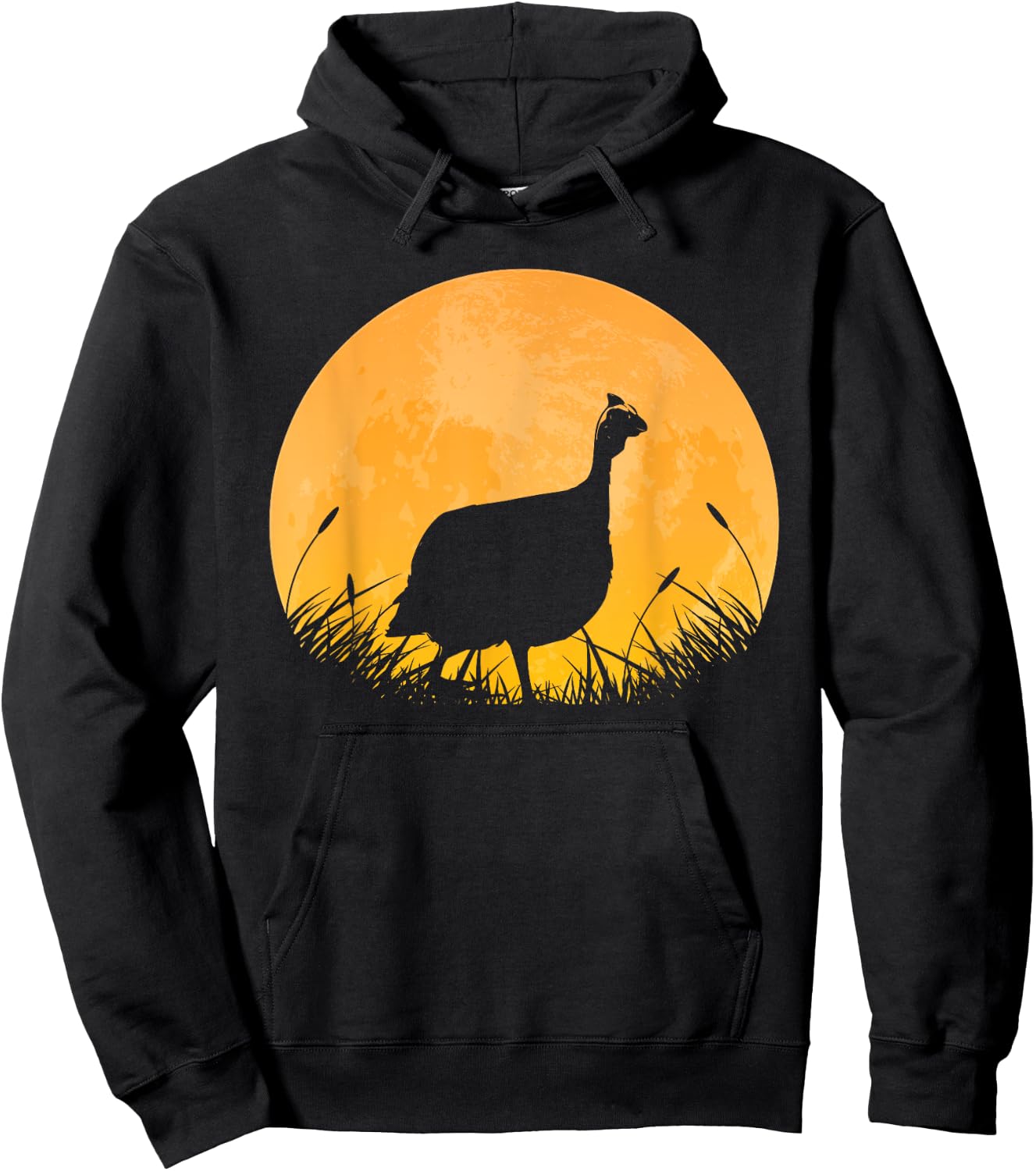 Guinea Fowl Easy Halloween Outfit Bird Moon Costume Gift Hoodie - Hoodie | Black