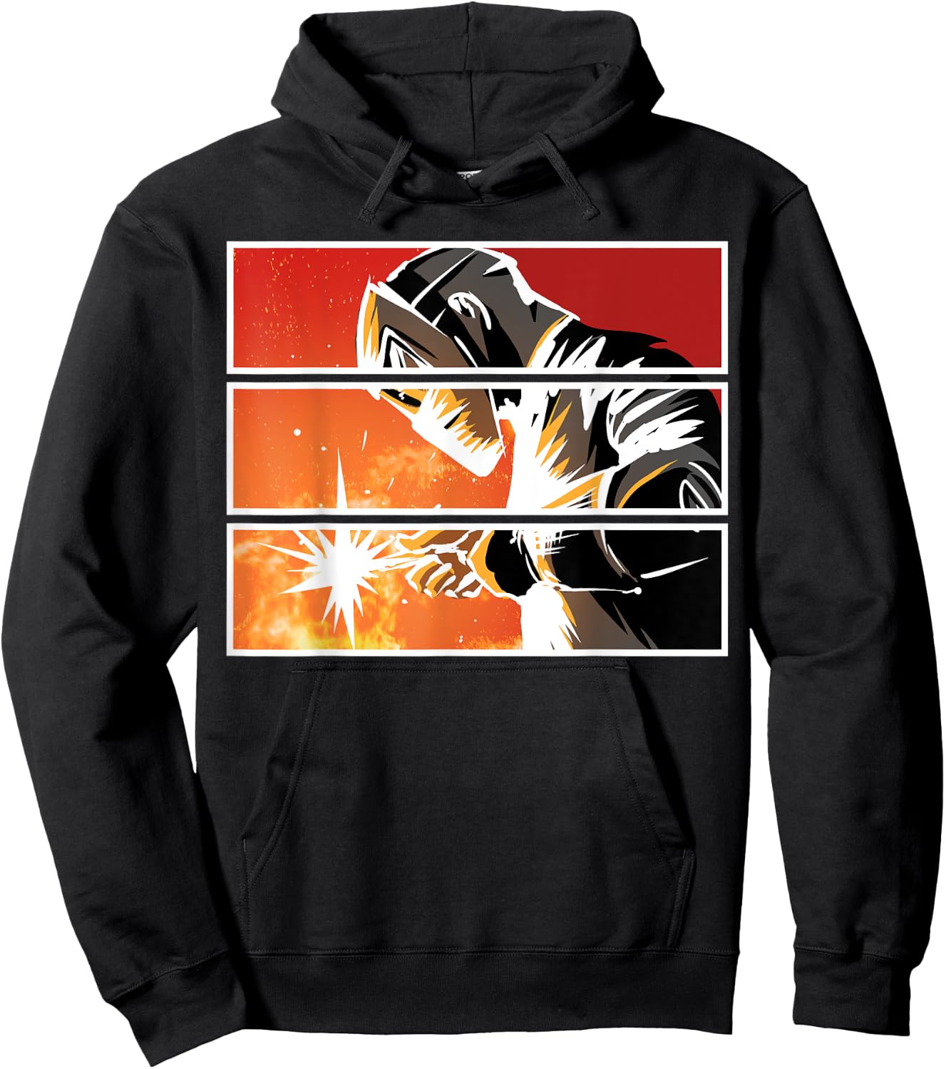 Arc Welder Stick Welding Gas Welding Hoodie - Hoodie | Black