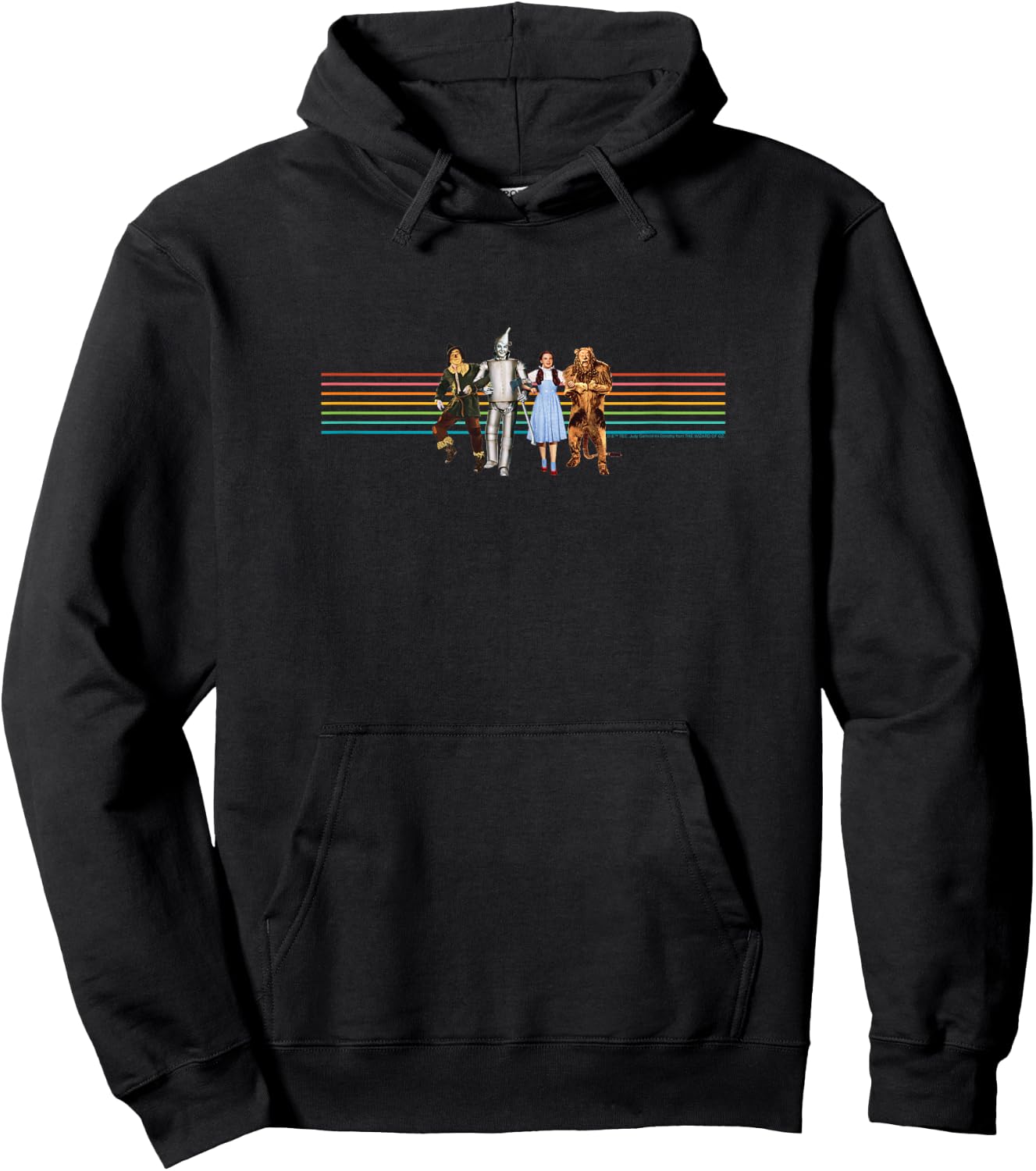 The Wizard Of Oz - Rainbow Hoodie - Hoodie | Black