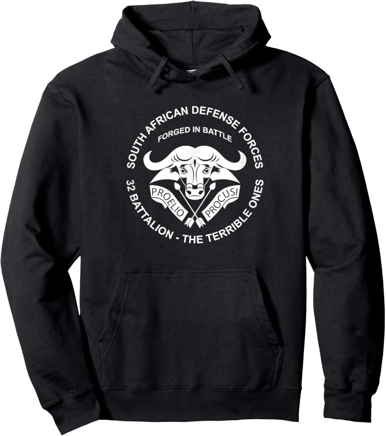 32 Battalion South African Defense Forces Hoodie - Hoodie | Black