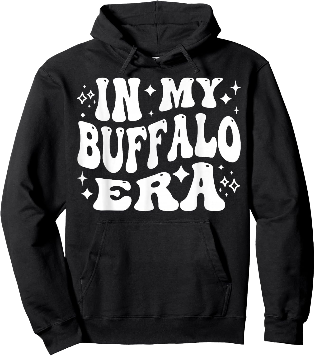 In My Buffalo Era - Funny Bison, School Mascot Hoodie - Hoodie | Black