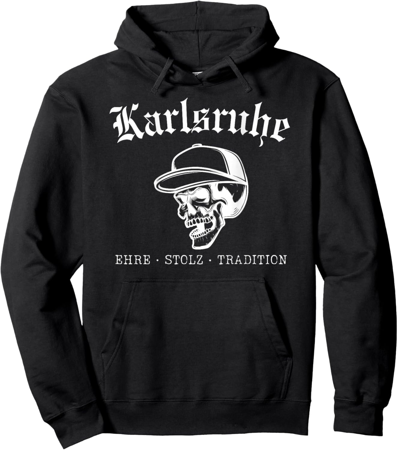 Karlsruhe Ehre & Stolz Fussball Ultras Hoodie - Hoodie | Black