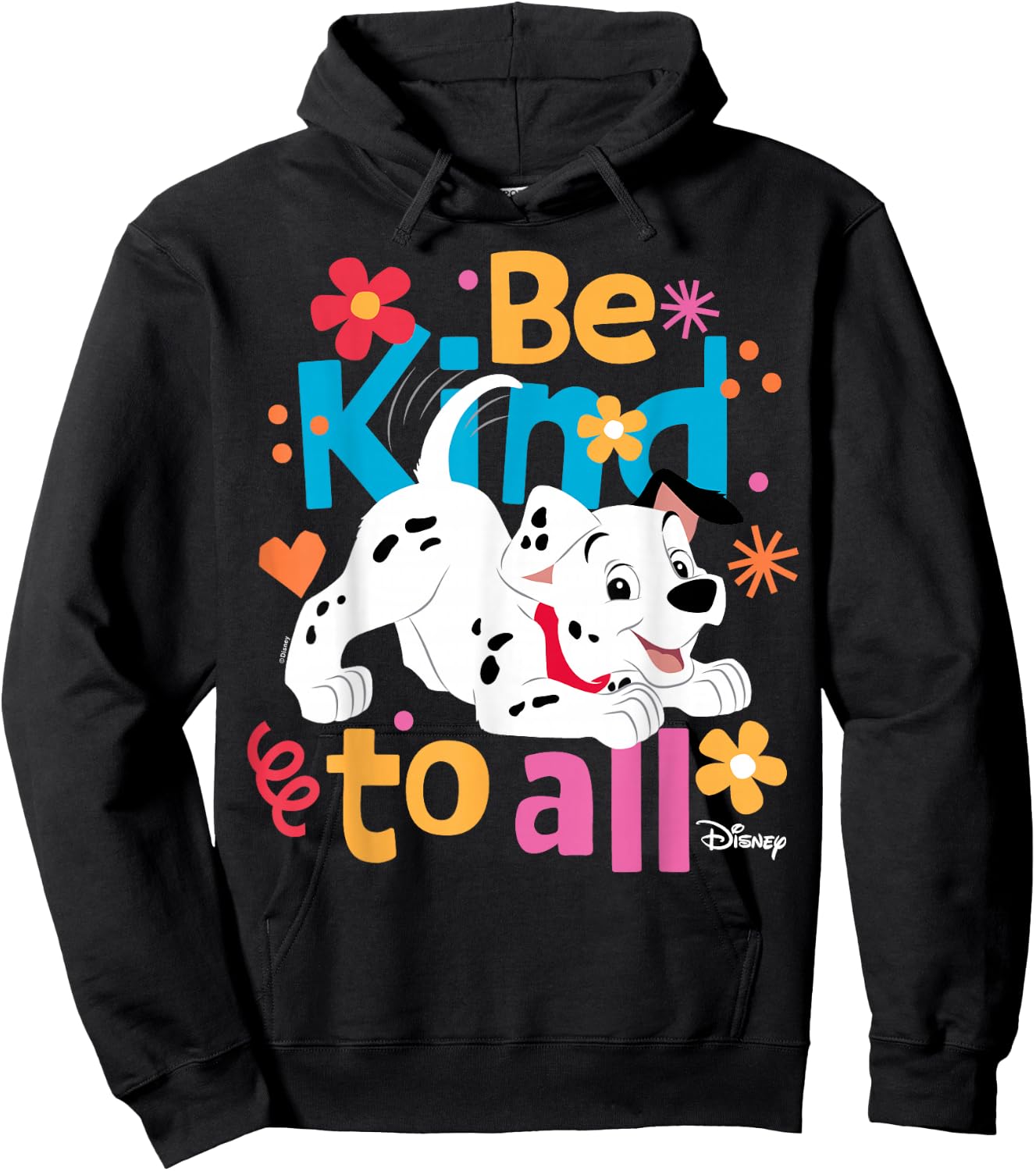 101 Dalmatians - Be Kind To All Hoodie - Hoodie | Black