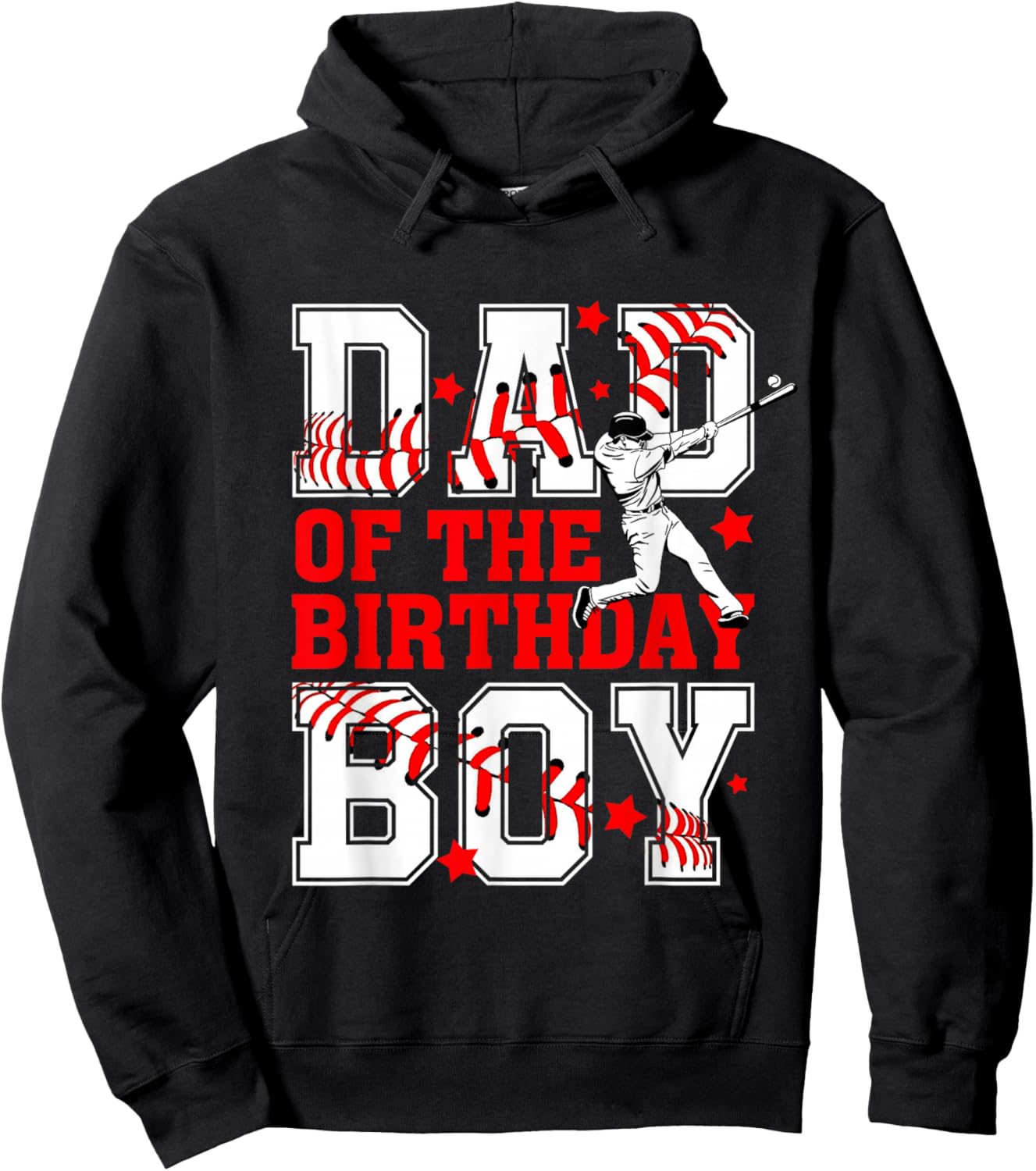 Mom And Dad Birthday Boy Son Baseball Lovers Family Matching Hoodie - Hoodie | Black