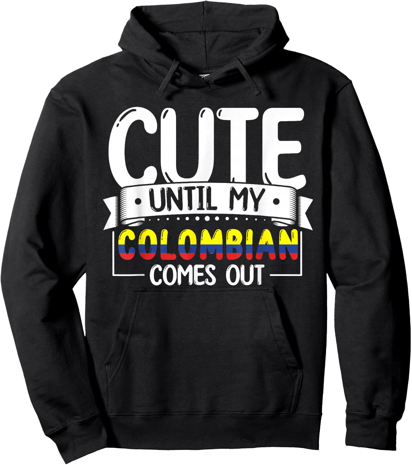 Colombian Roots Outfit Funny Colombia Heritage Women Hoodie - Hoodie | Black