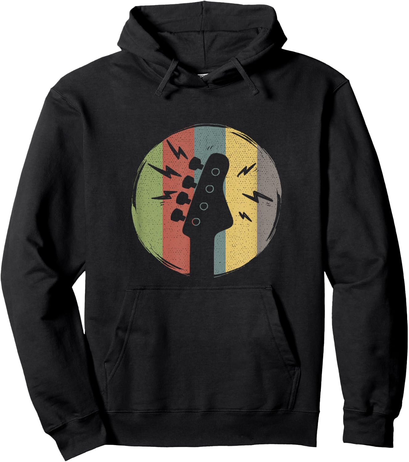 Bass Guitarist Musician Bass Guitar Player Strings Hoodie - Hoodie | Black