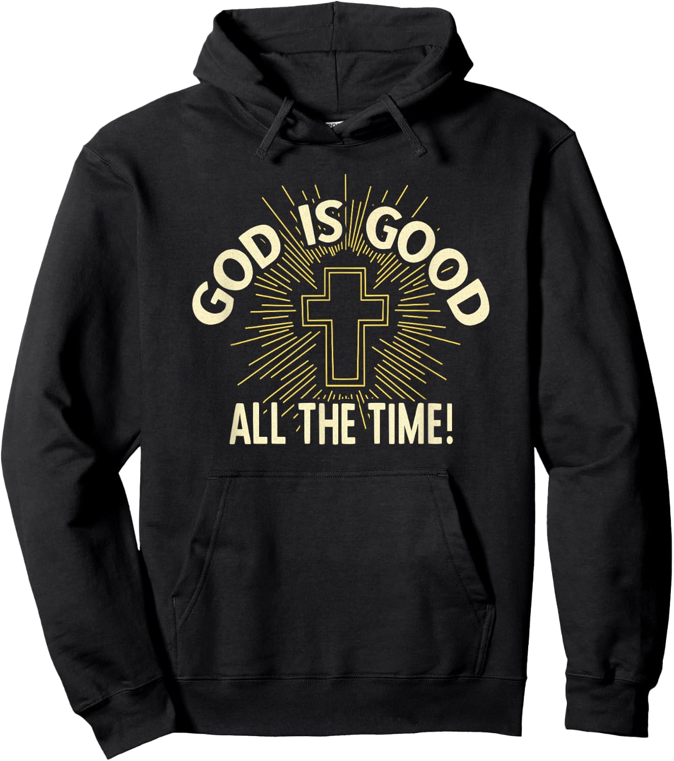 God is Good All the Time Hoodie - Hoodie | Black