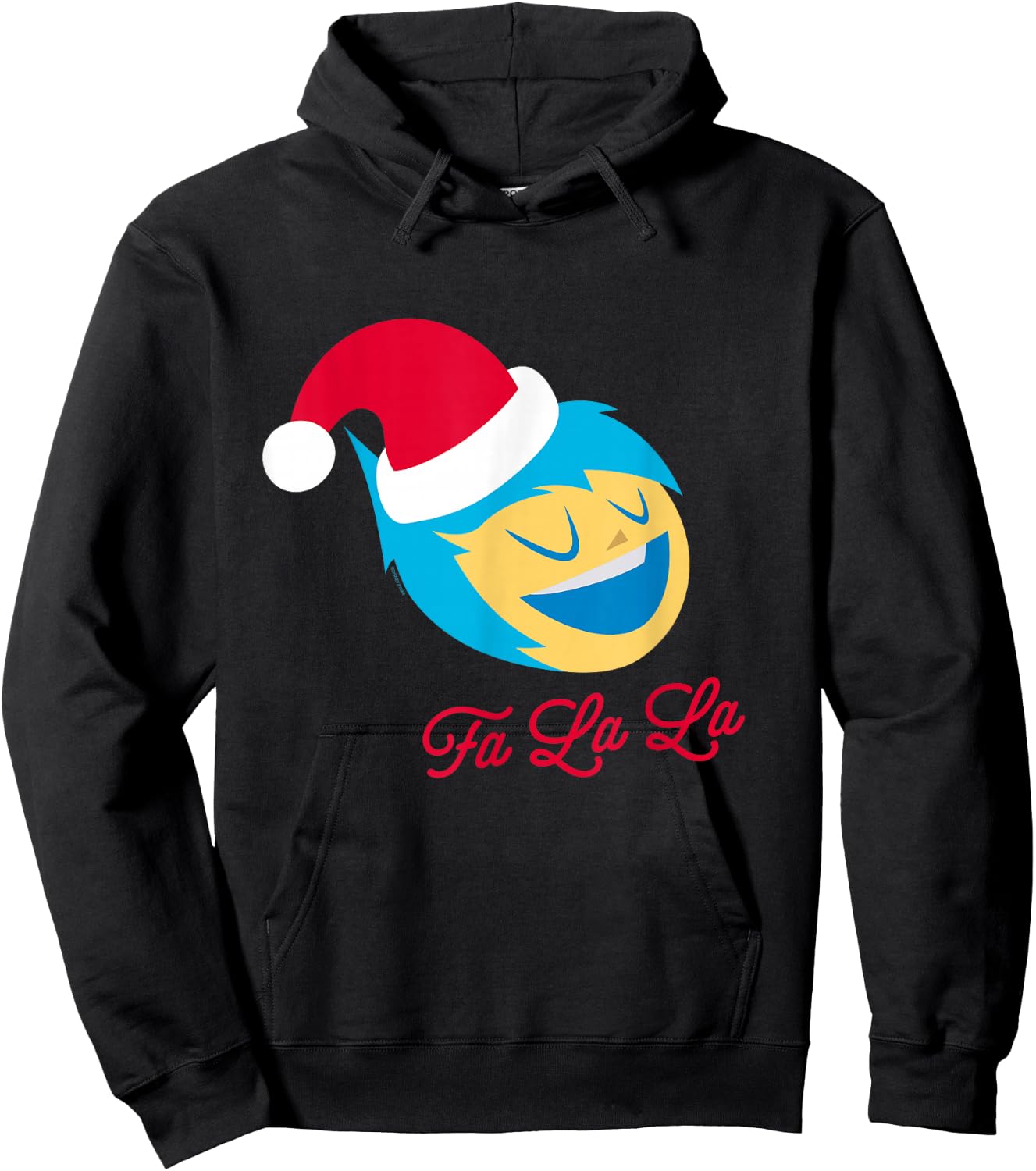 Disney and Pixar’s Inside Out 2 Christmas Fa La La Santa Joy Hoodie - Hoodie | Black