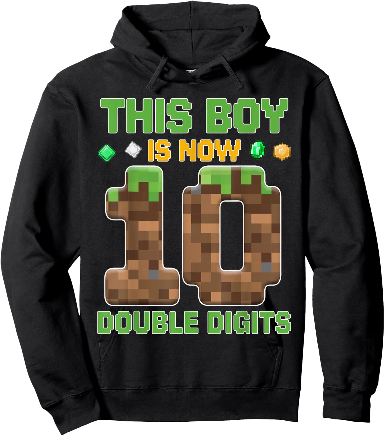 Pixel Hoodie - Hoodie | Black