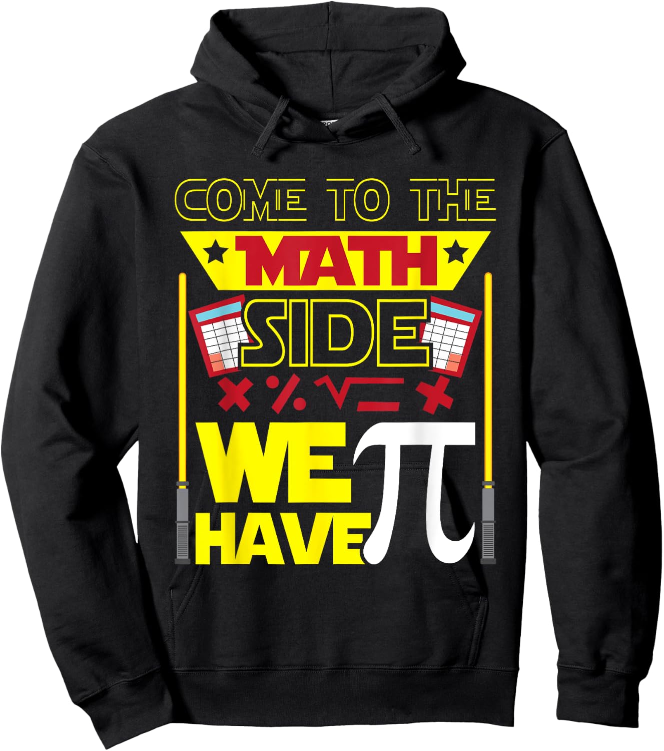 Come To The Math Side We Have Pi - Math Lover Math Teacher Women Kids Hoodie - Hoodie | Black